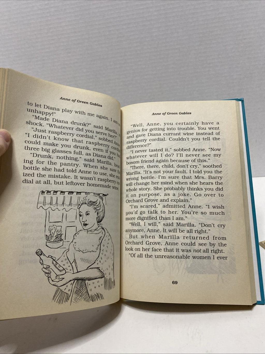 Anne of Green Gables (TREASURY OF ILLUSTRATED CLASSICS) by L. M. Montgomery HC