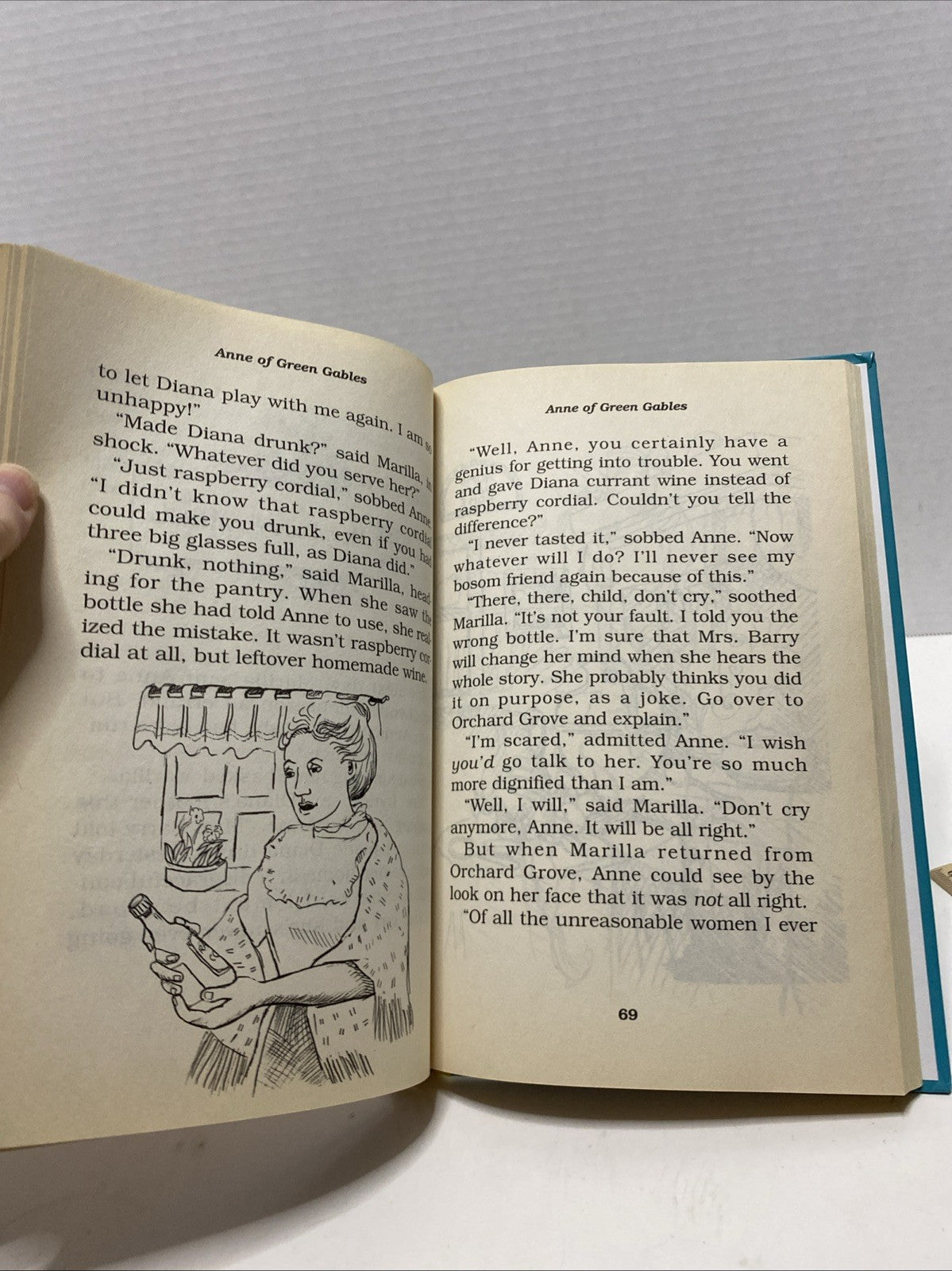 Anne of Green Gables (TREASURY OF ILLUSTRATED CLASSICS) by L. M. Montgomery HC