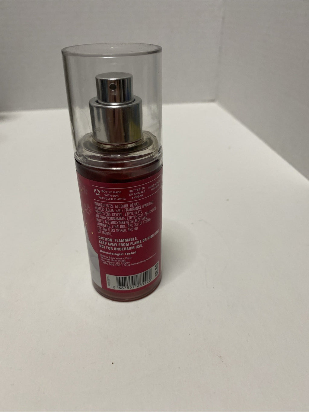 Bath & Body Works Strawberry Pound Cake Travel Size Fragrance Body Mist 2.5 oz
