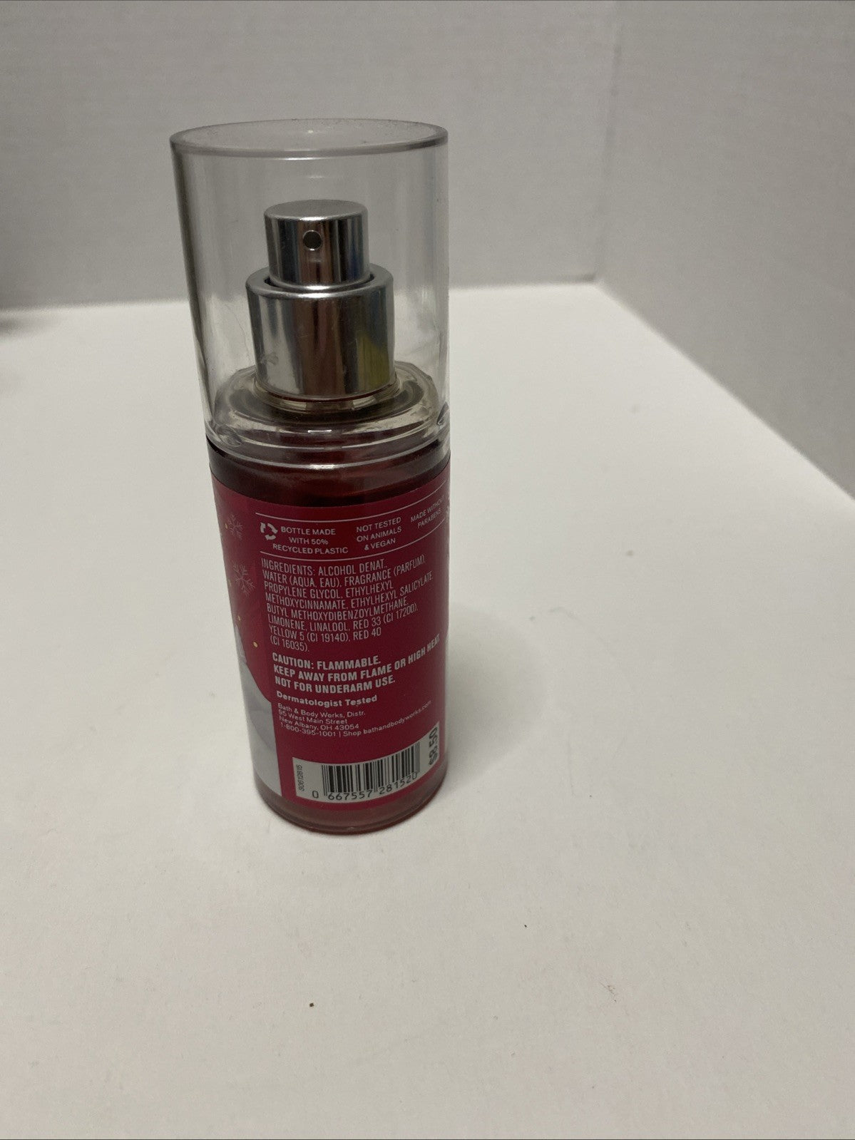 Bath & Body Works Strawberry Pound Cake Travel Size Fragrance Body Mist 2.5 oz