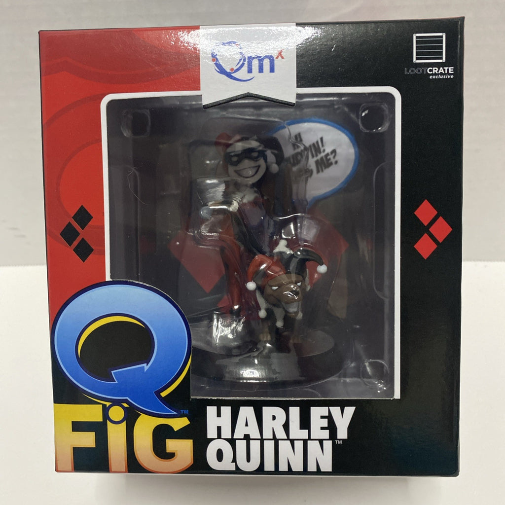 New Loot Crate Exclusive Q Fig QFig Harley Quinn Figure