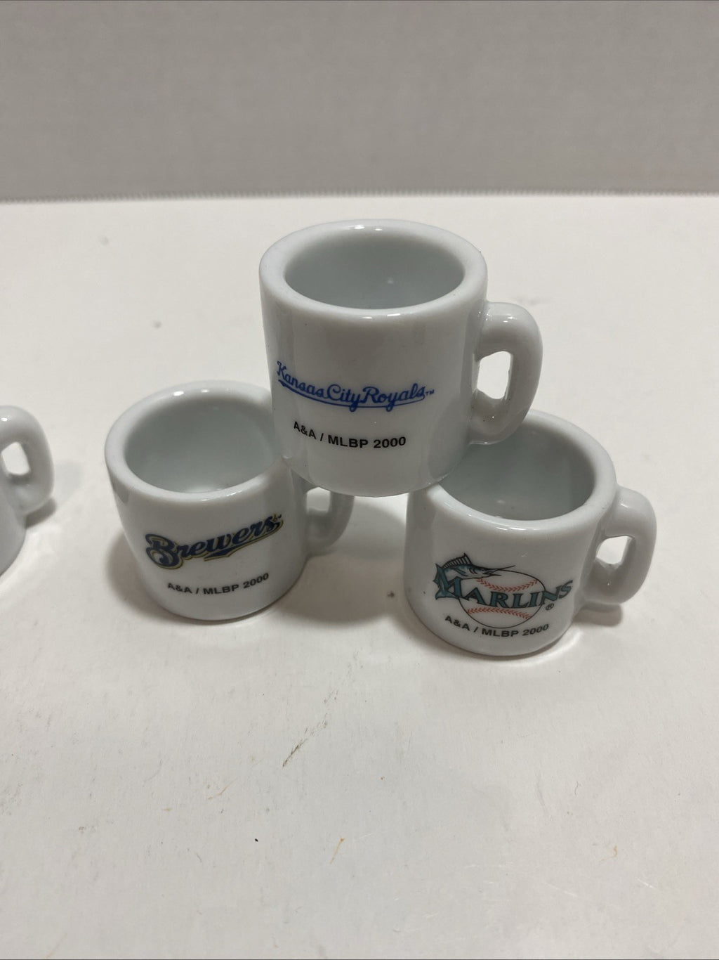 MLB Mini Cups / Mugs Vending Machine Vintage Lot of 6 See Pics