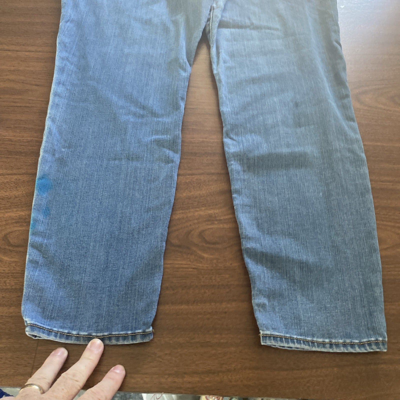 American Eagle Jeans Womens Size 20 Reg Blue Denim Next Level Stretch High Rise