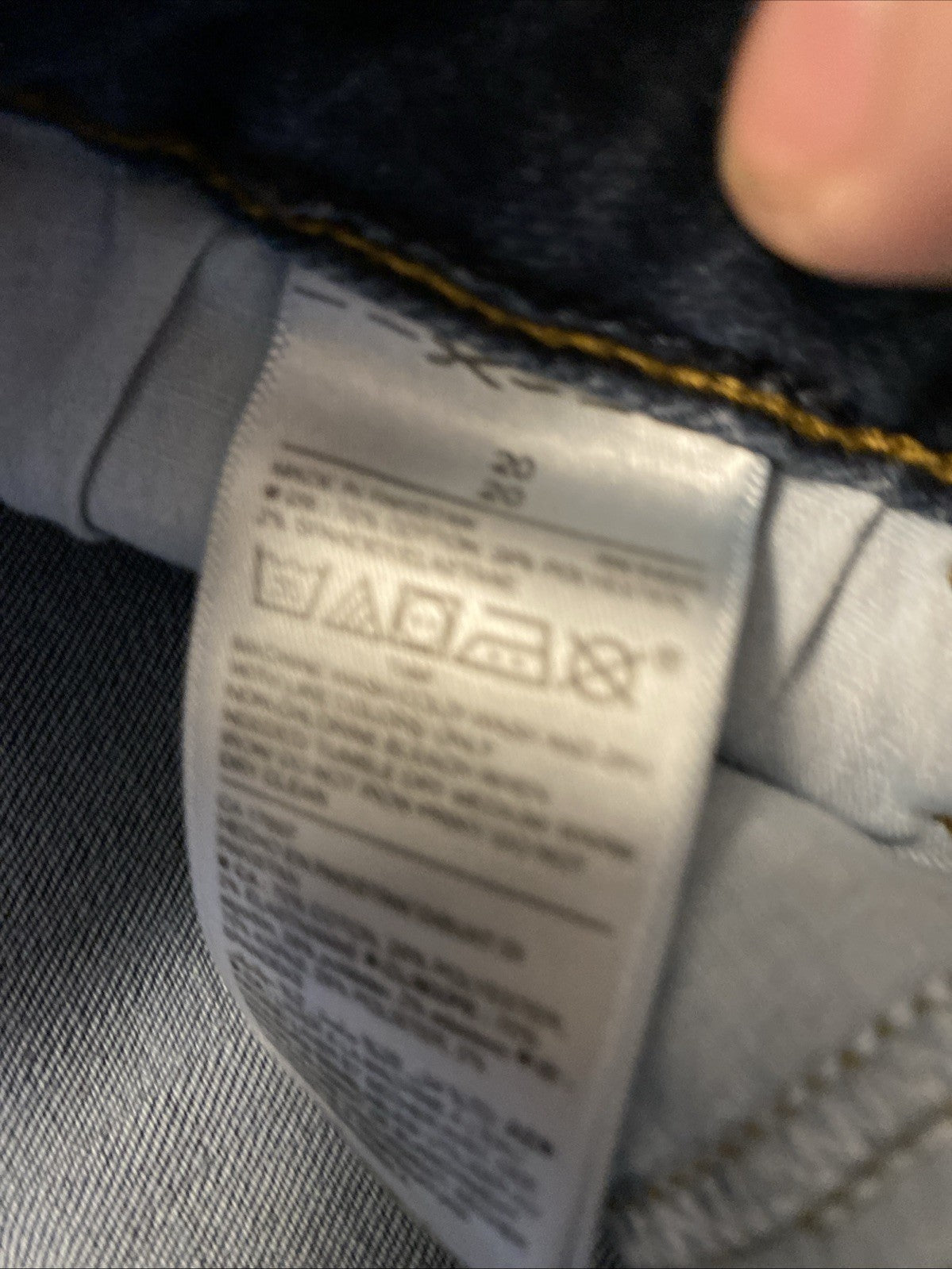 Old Navy-High-Waisted O.G. Straight Ripped Cut-Off Jeans-Women’s Size: 20