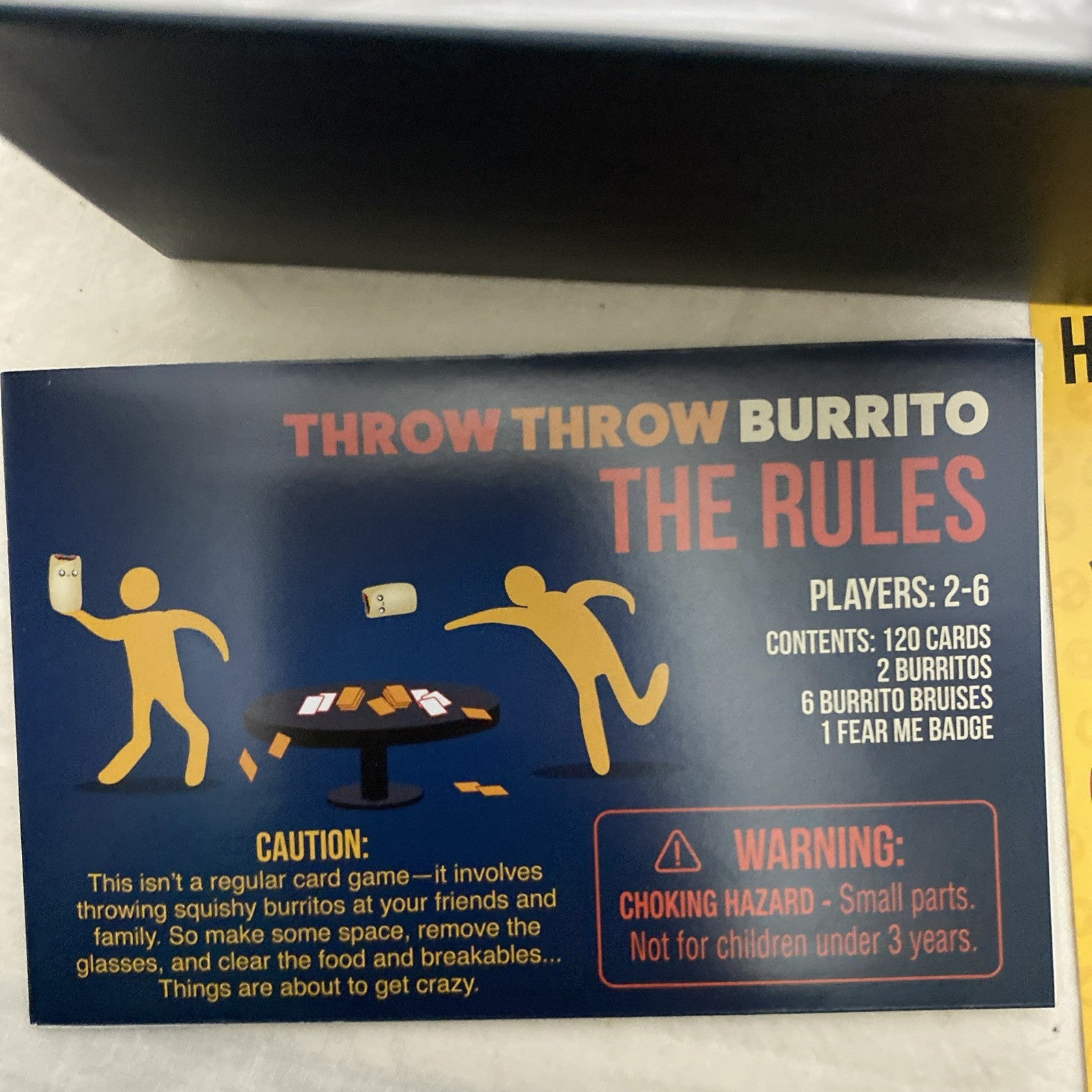 Throw Throw Burrito Game Extreme Outdoor Edition New Dodgeball Party Game