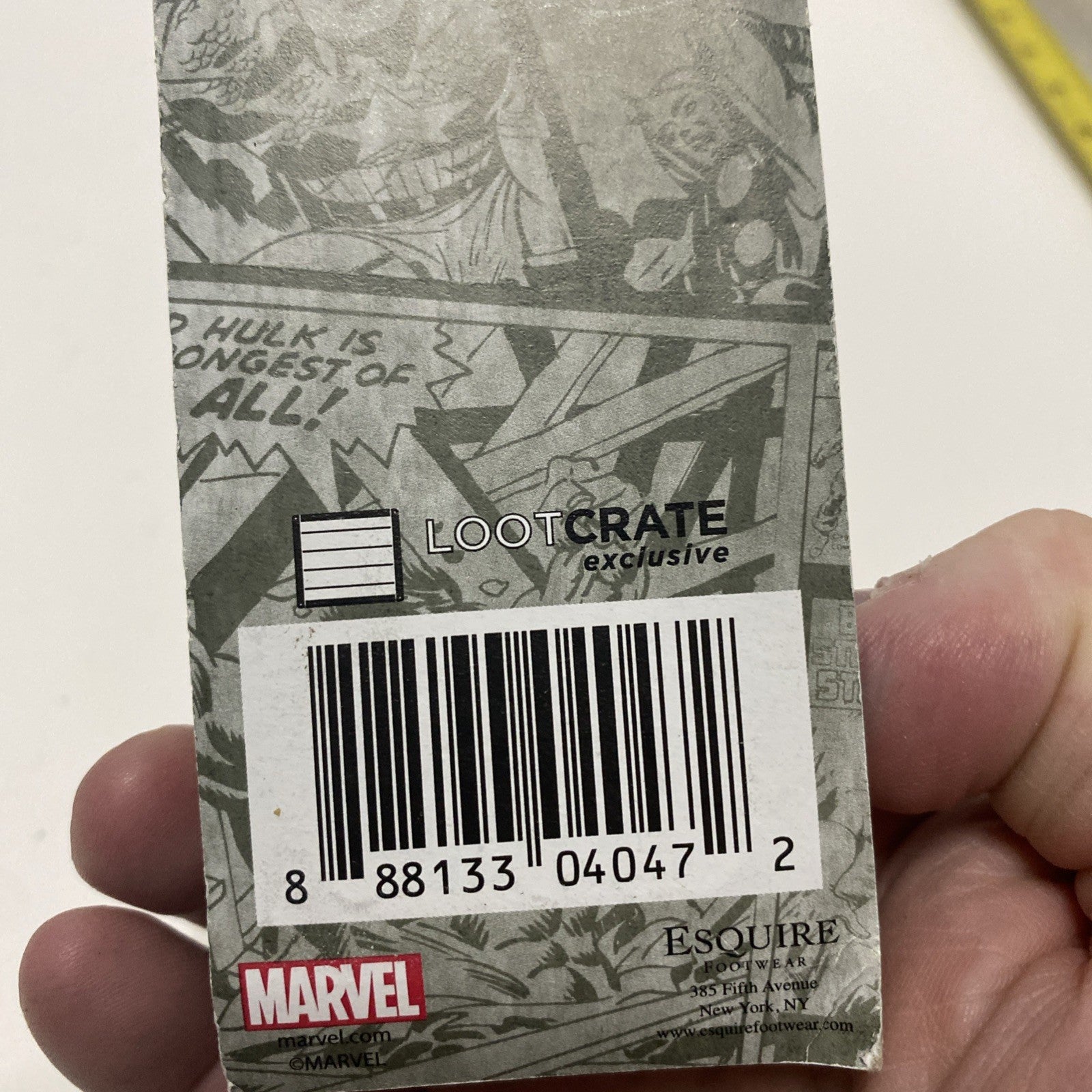 Marvel Comics Shoelaces Printed Multi Colored 48” Superhero Loot Crate Exclusive