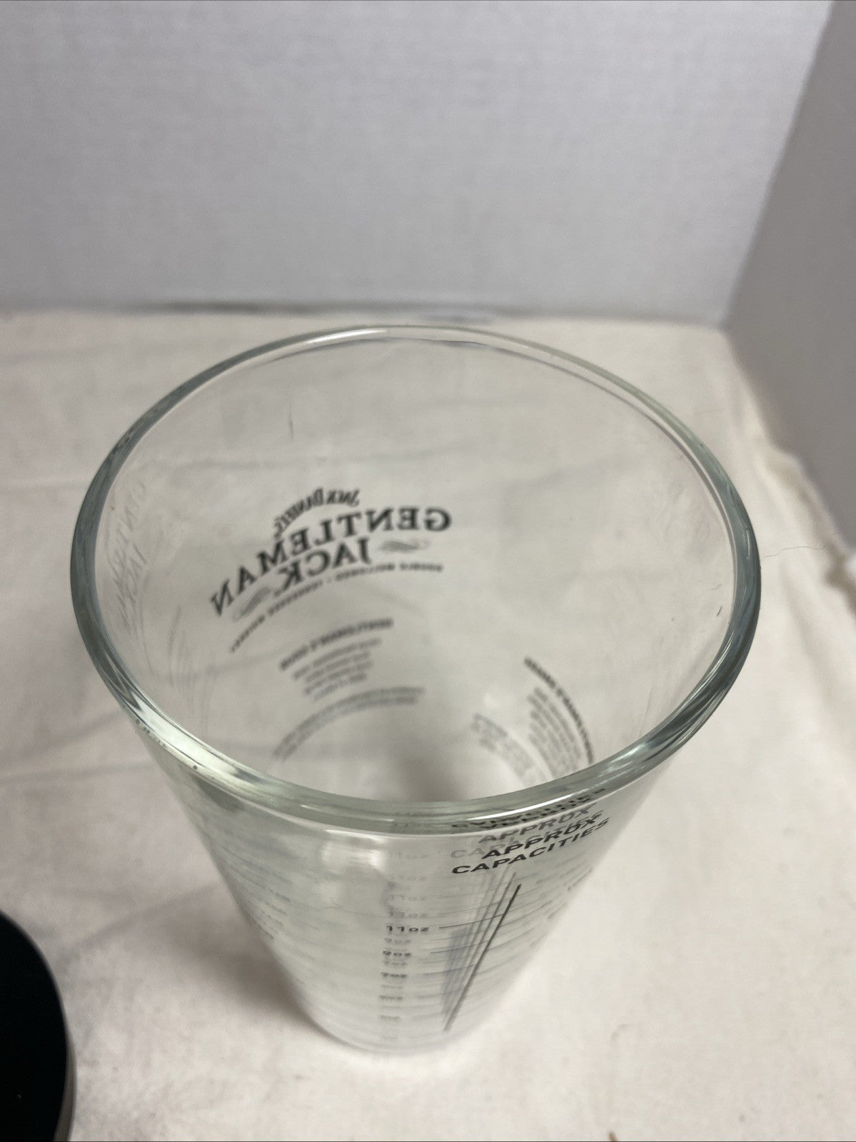 Gentleman Jack Daniel's Tennessee Whiskey Recipe Shaker Glass