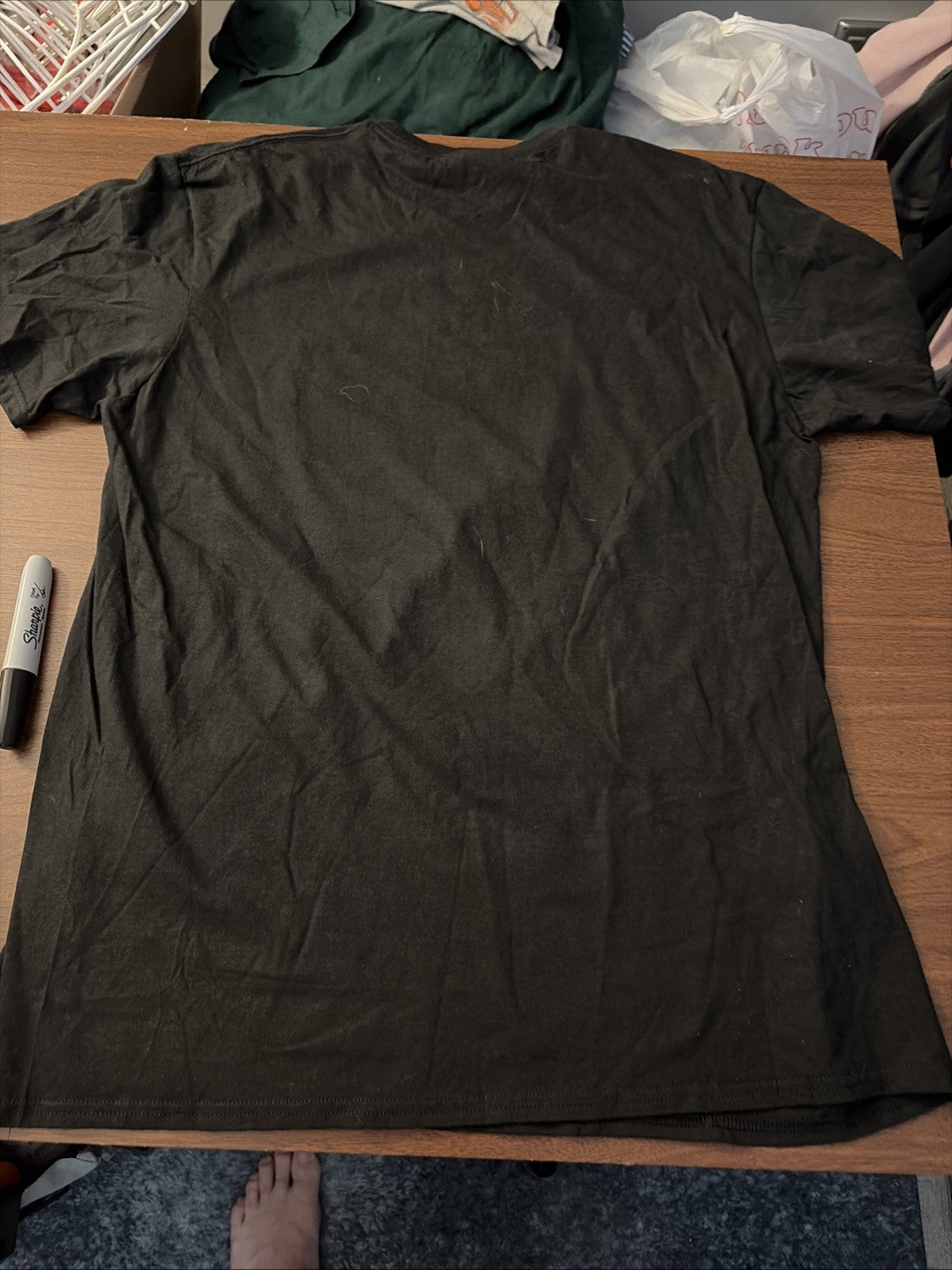 Ahsoka Tano graphic t-shirt men sz XL Star Wars Disney  SS Black