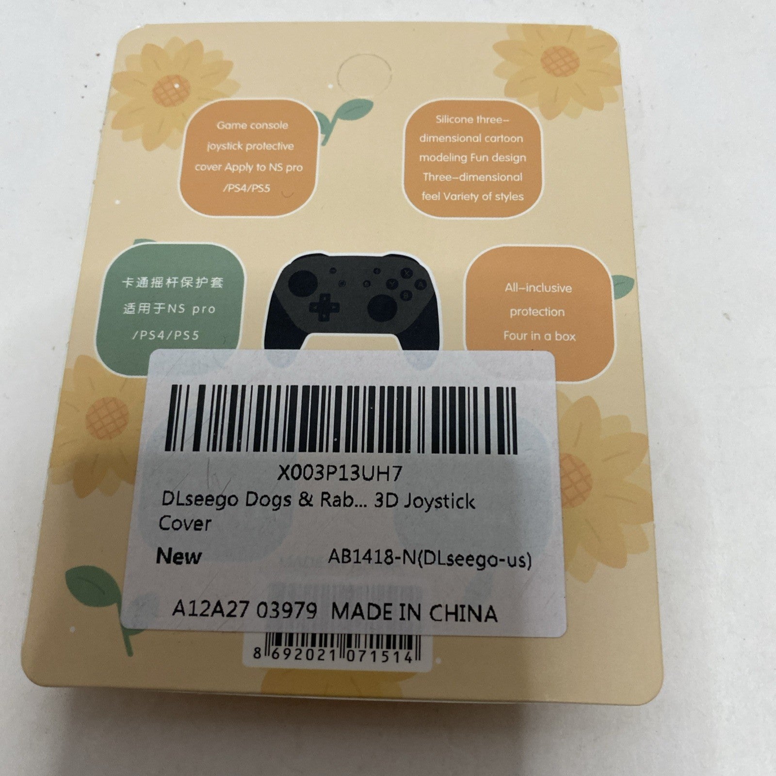 Dlseego  Joystick Covers Switch, Xbox One, PS5, PS4
