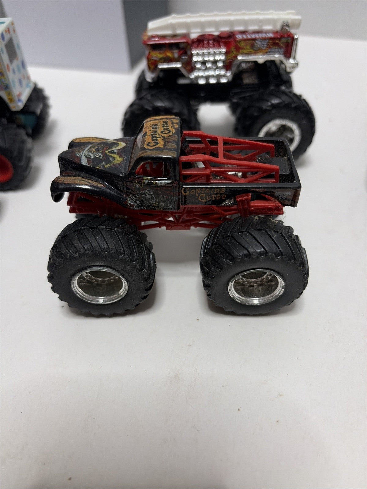 Monster Jam Lot Of 7 Diecast 1:64 Scale Monster Trucks