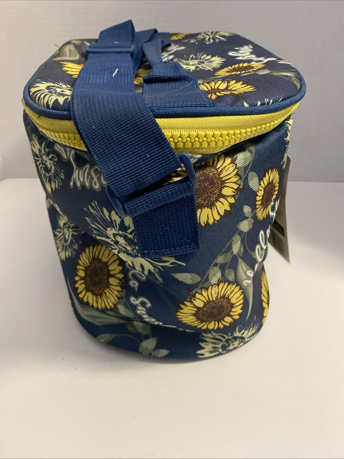 Ozark Trail 12 Can Cooler Carry Handle & Shoulder Strap Sunflower Blue New