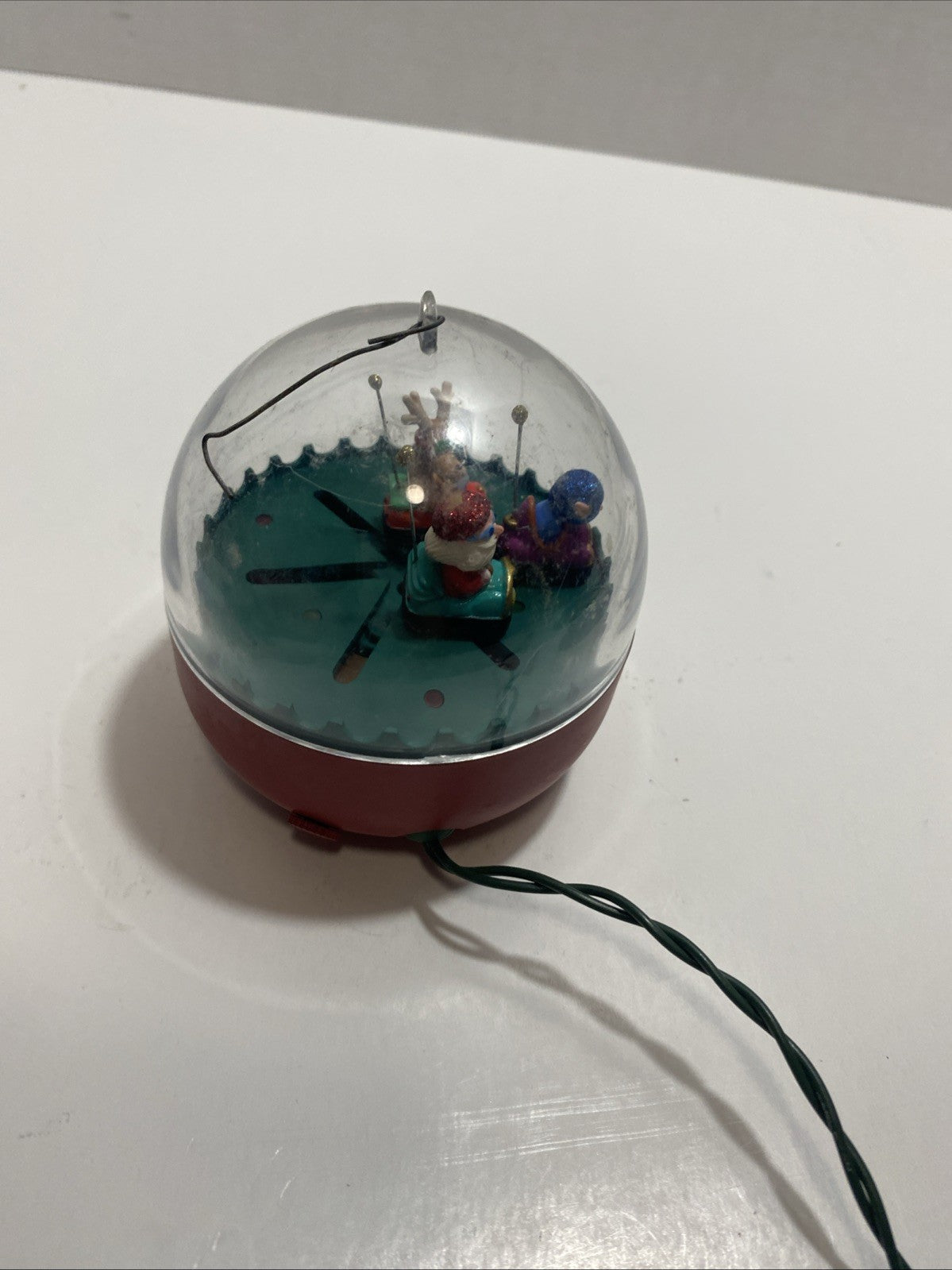 Hallmark Vintage 1991 Kringle's Bumper Cars Lights And Motion Keepsake Ornament