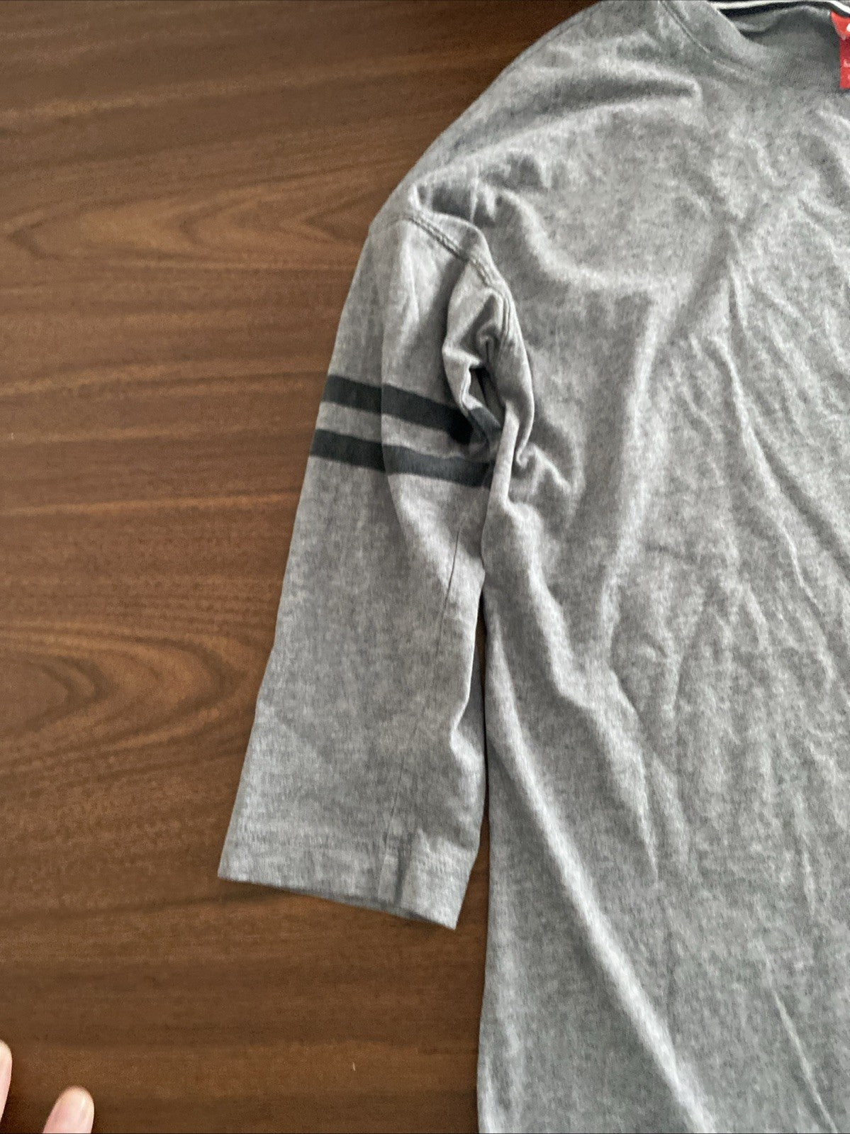 Nike Shirt Women Small Ladies Gray Round Neck Spell out Logo Just Do it Vintage