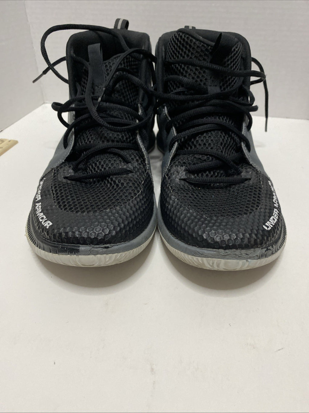 Under Armour Sneaker Jet 2019 Black/Gray Mens Basketball Sz USA 10