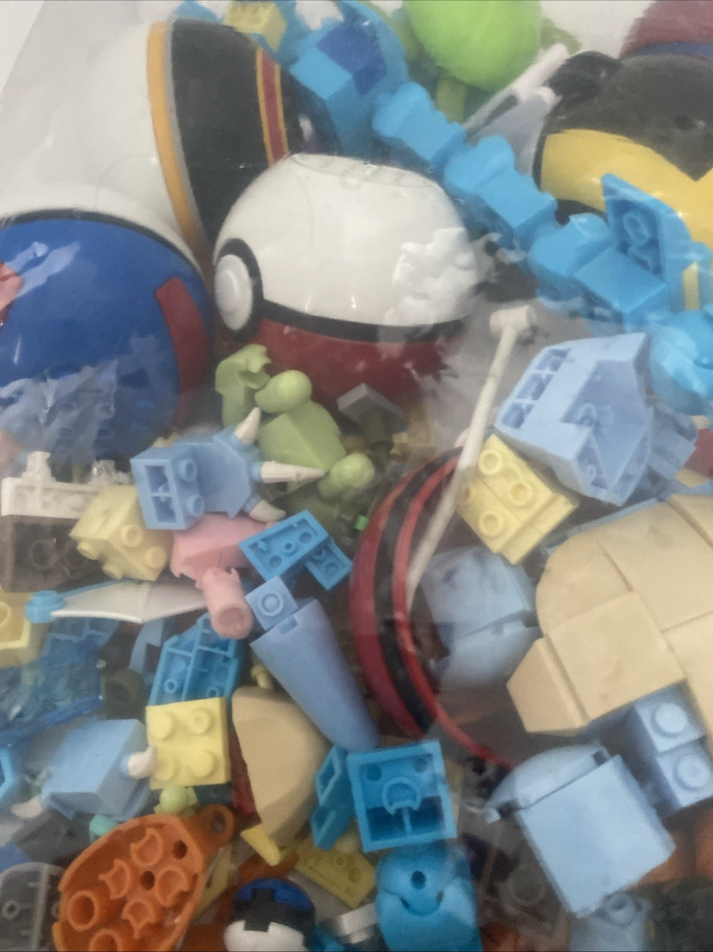 Pokémon Legos and Pokémon McDonald’s land toys bulk just under 2 pounds