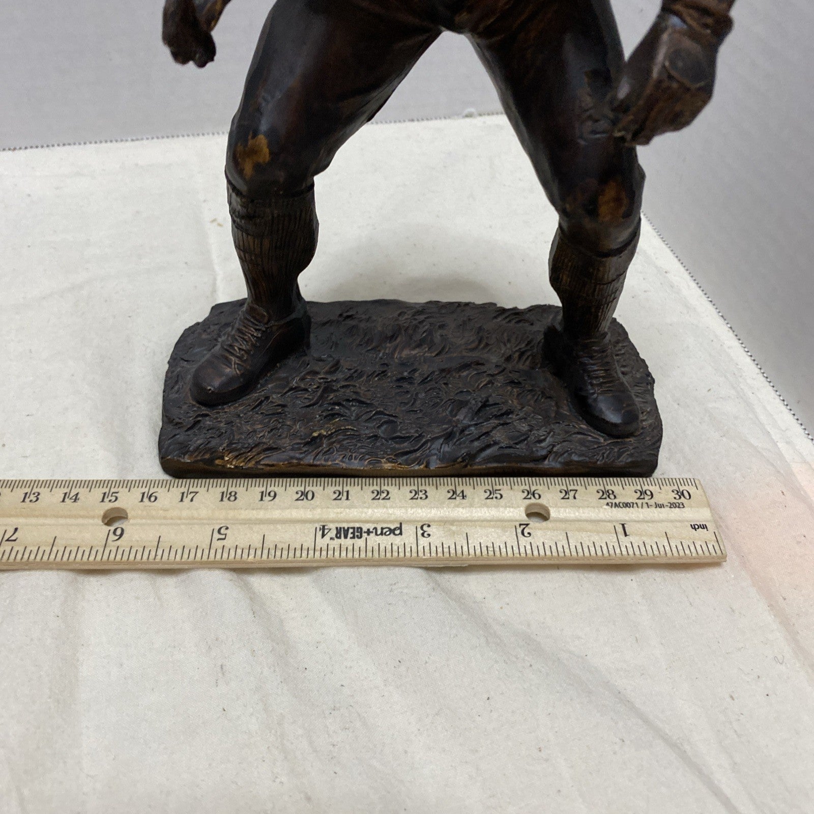 Bronze Football Player Figurine #51