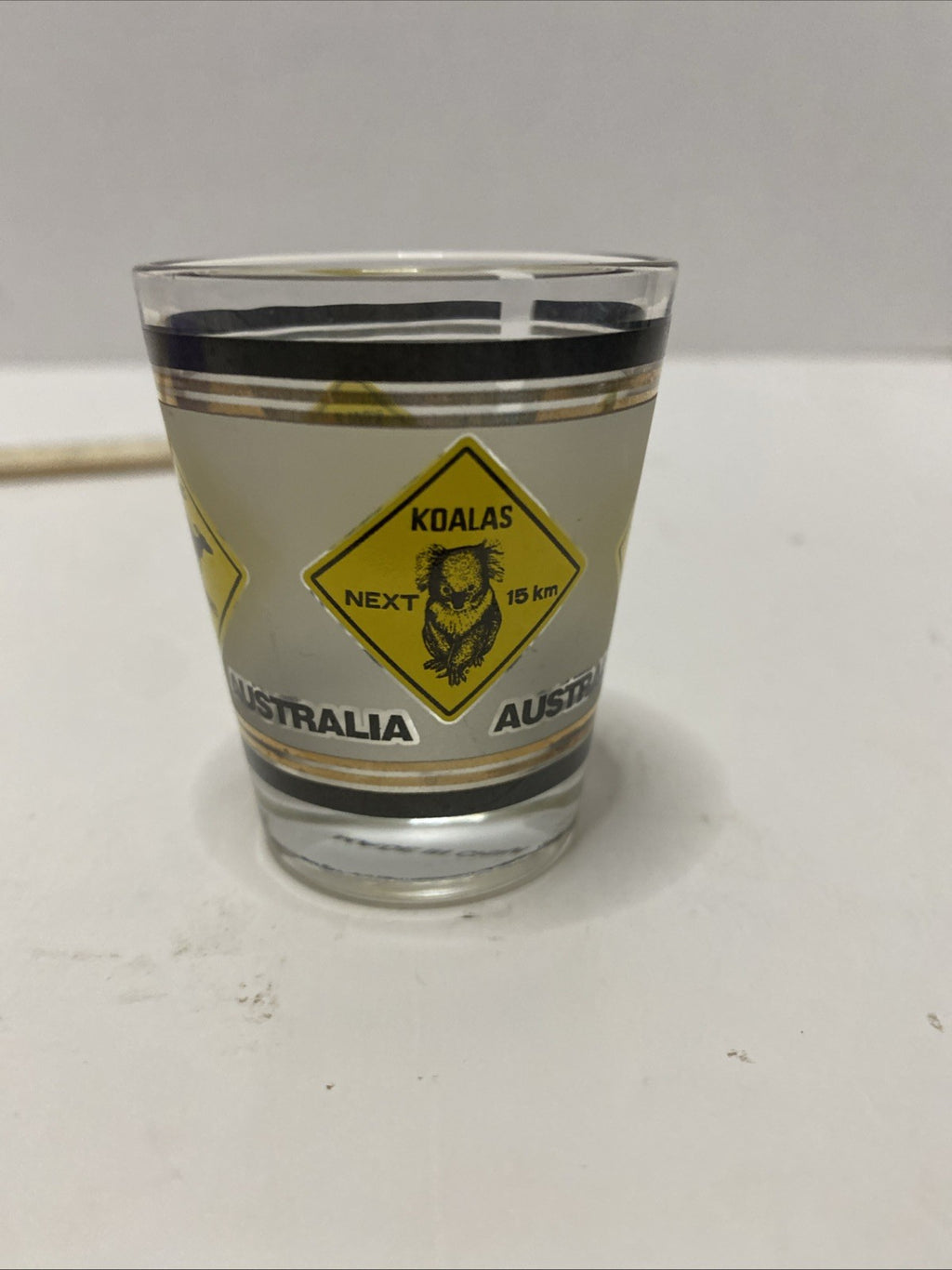 Vintage Collectible Shot Glass AUSTRALIA   Koala Bears