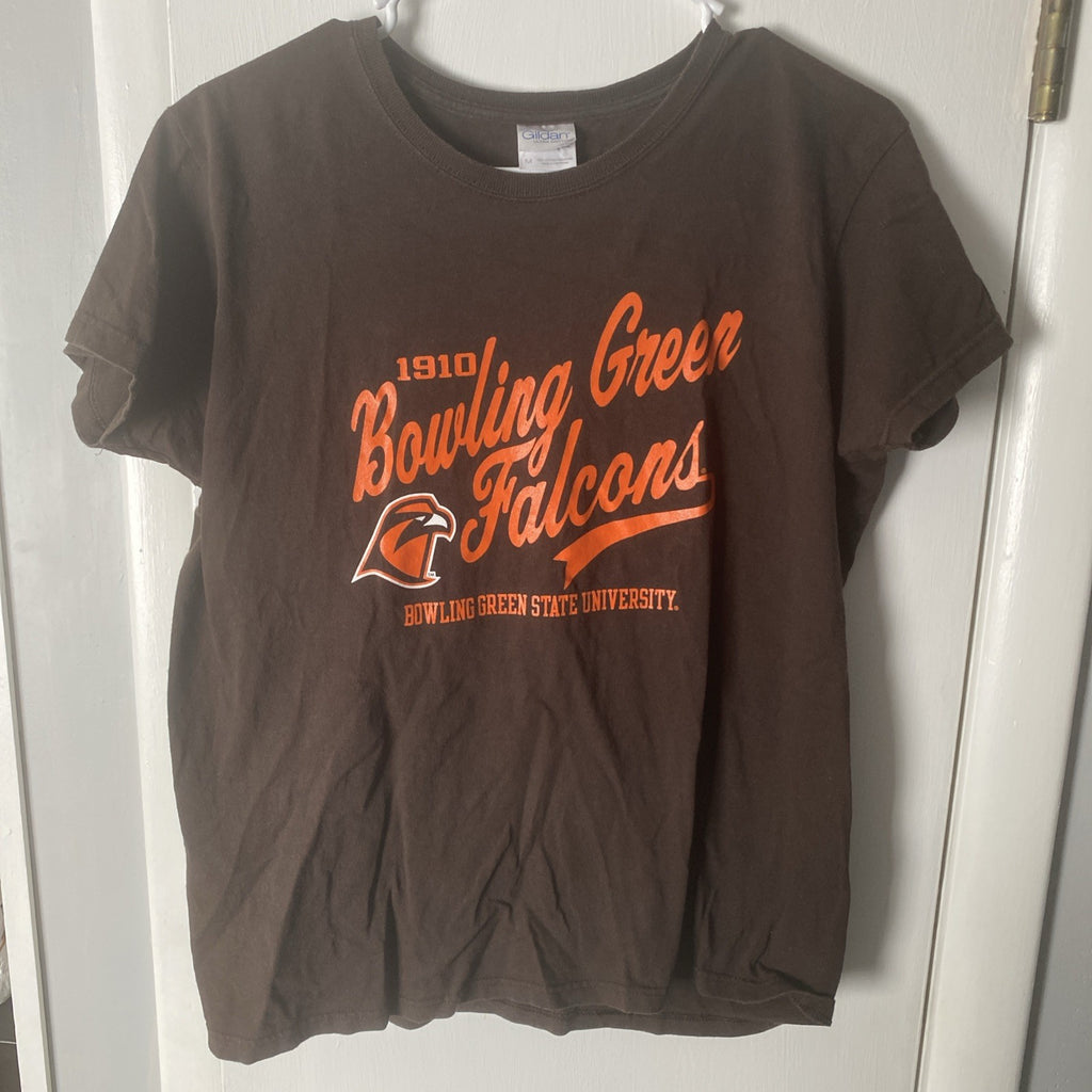 Bowling Green State University Falcons Logo T-Shirt Size Medium Mens