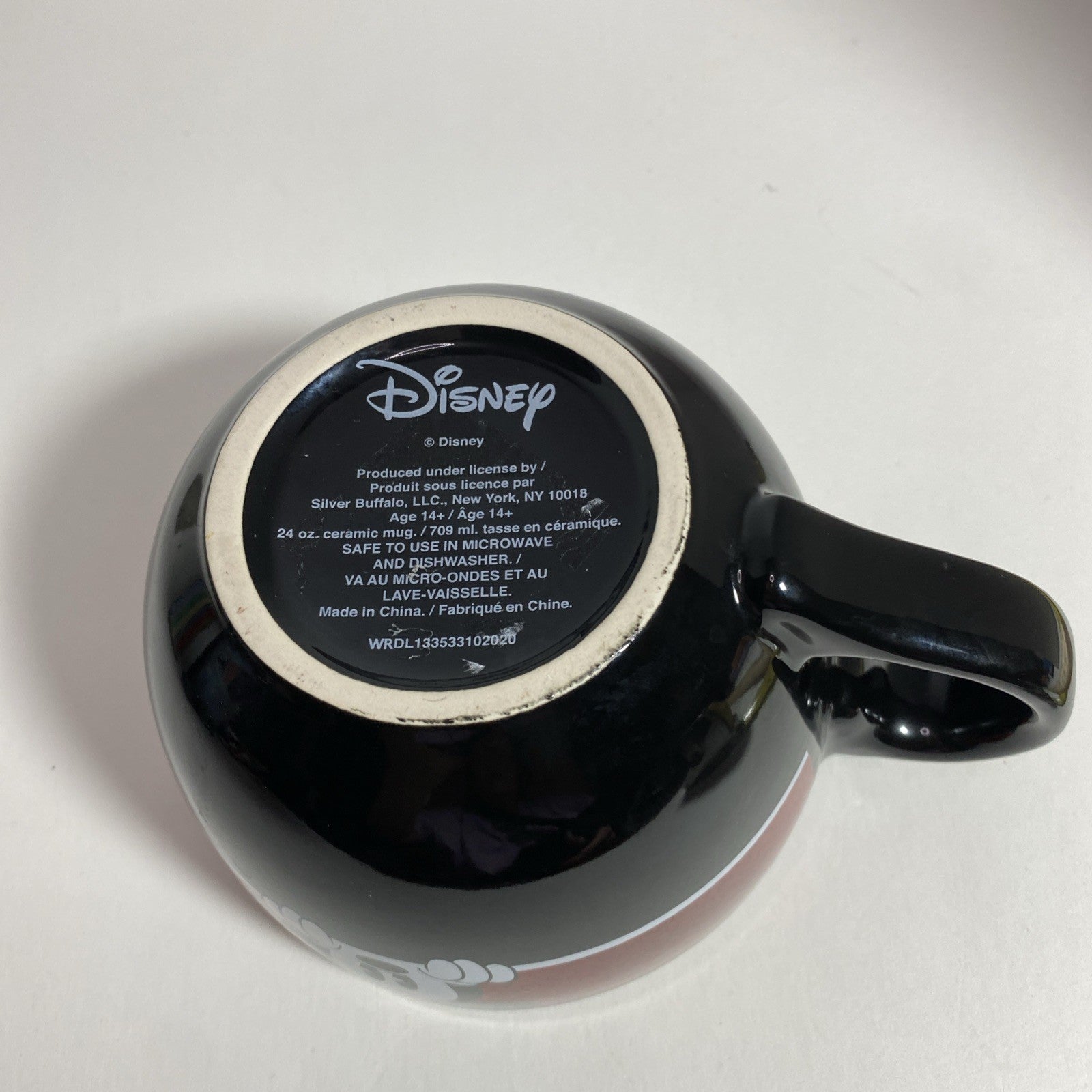 DISNEY "MICKEY MOUSE" LARGE 24 oz SOUP MUG