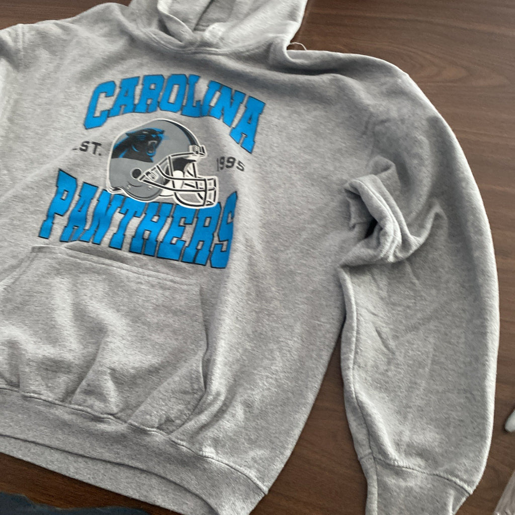 Junk Food Clothing's NFL Team Apparel CAROLILA PANTHERS Hoodie MENS Large