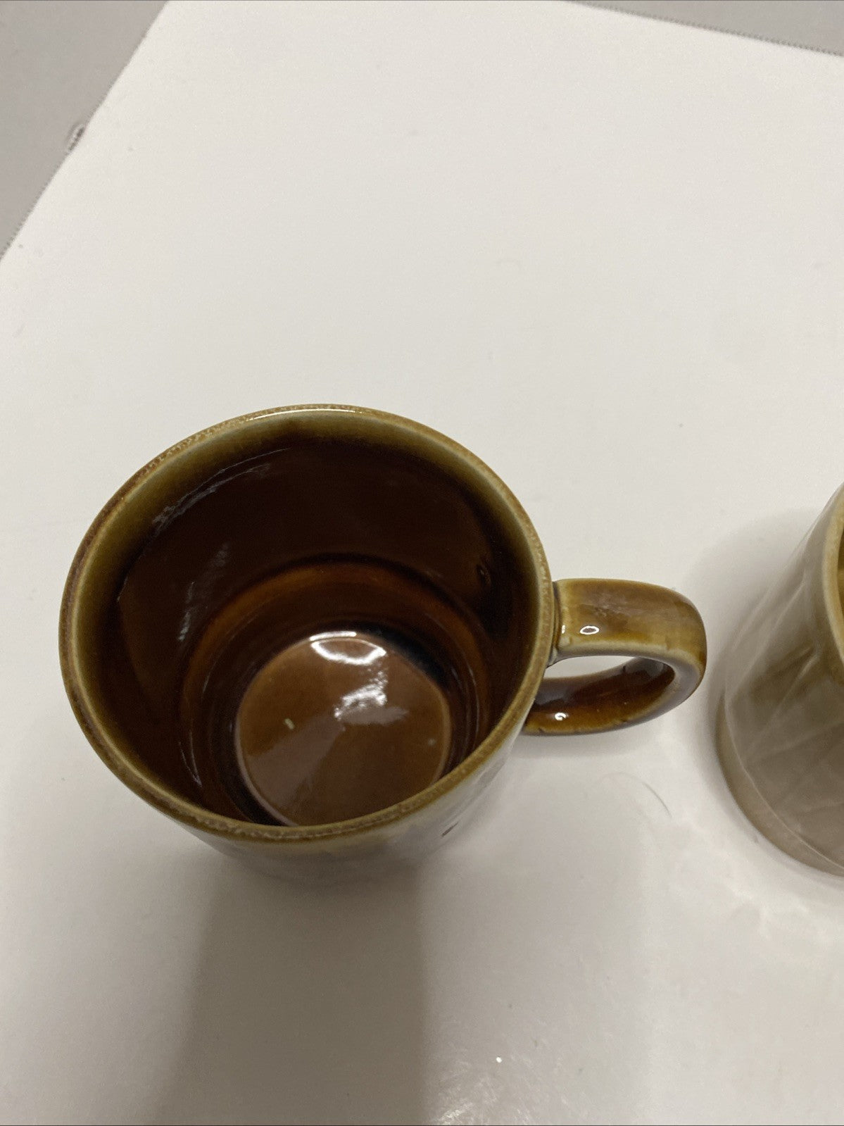 Vntg Stacking Coffee Mug Set of 3