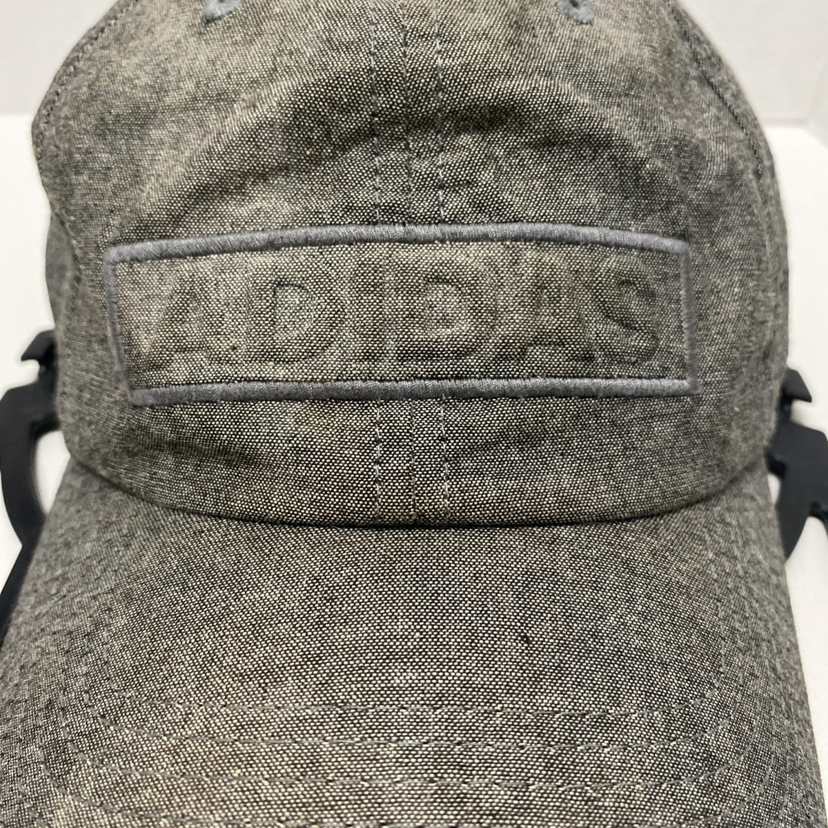 Adidas gray baseball cap grayed Out