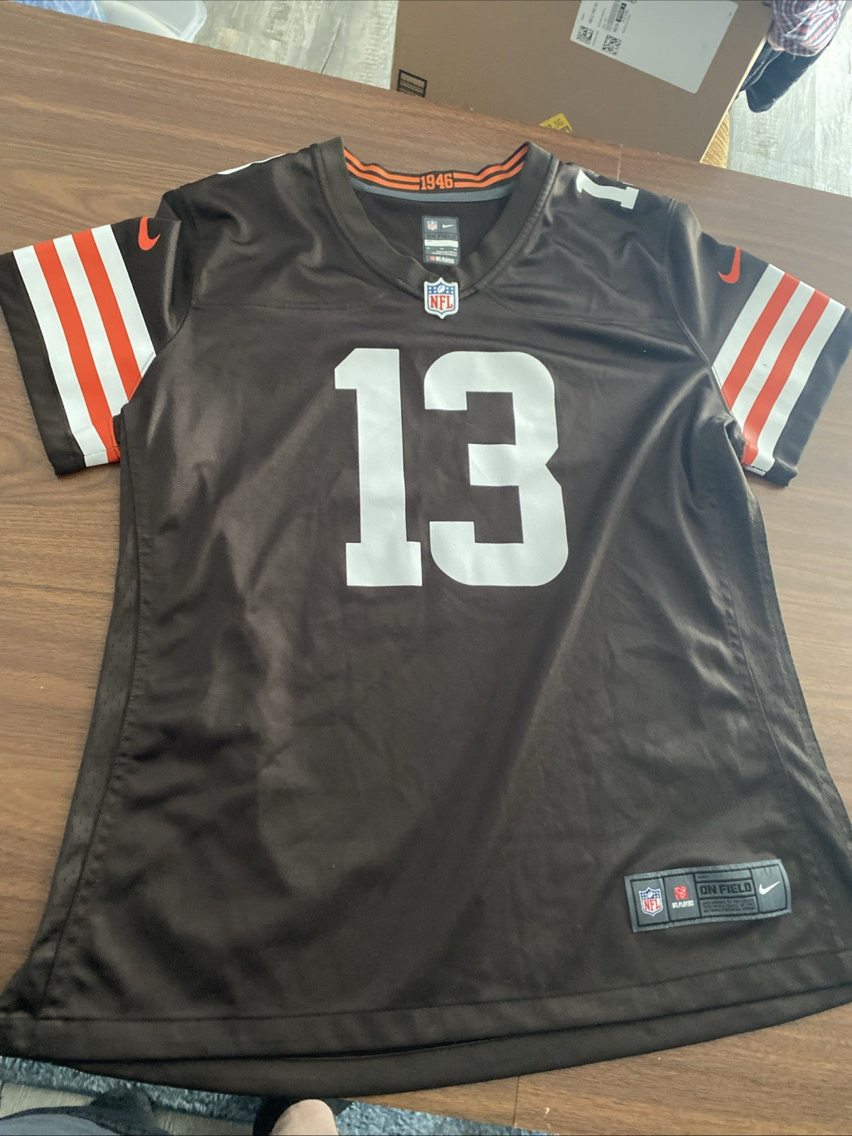 Nike On Field Limited Cleveland Browns Odell Beckham Jr Jersey Size XL