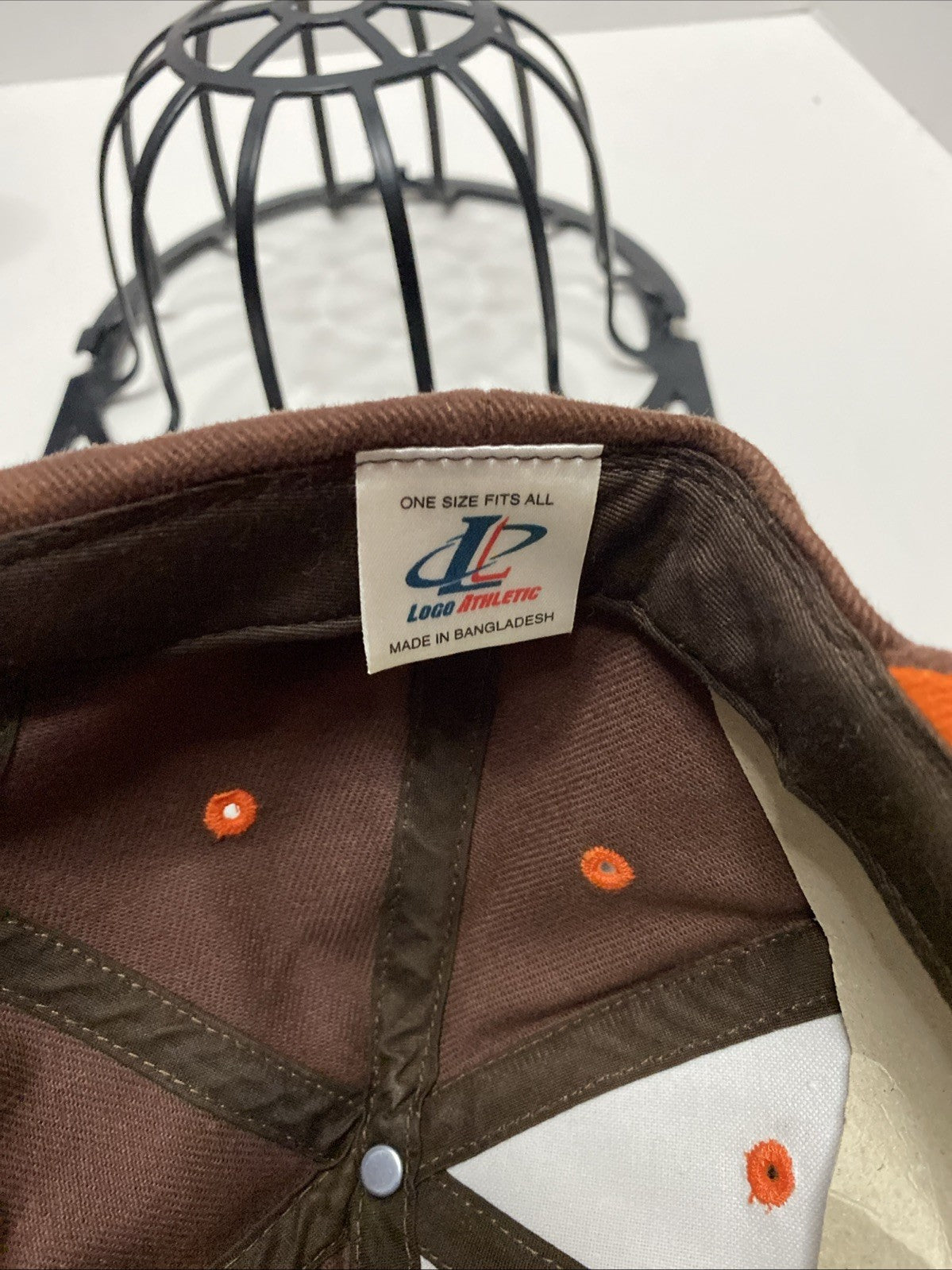 Vintage CLEVELAND BROWNS NFL Logo Sports Baseball Trucker Cap Hat 