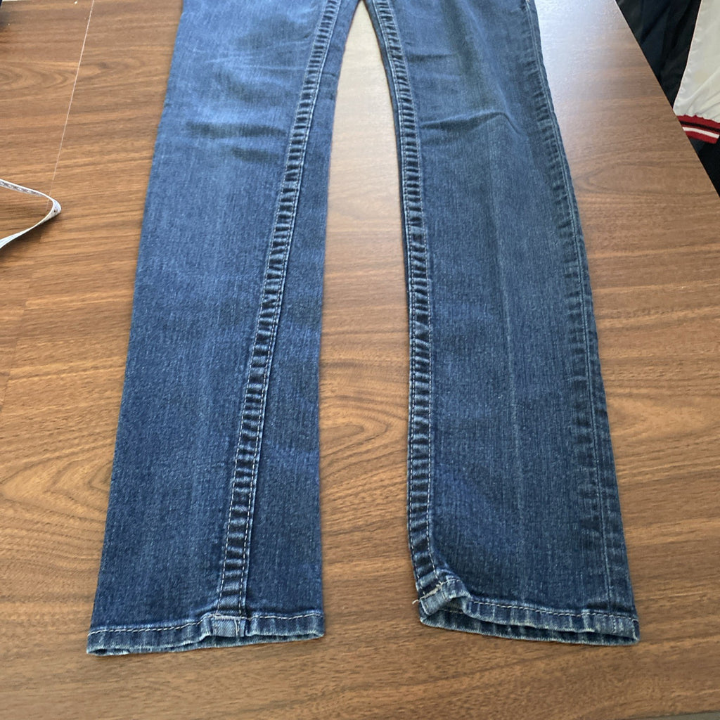 Woman’s Sz 27 True Religion SKINNY Jeans Denim Blue
