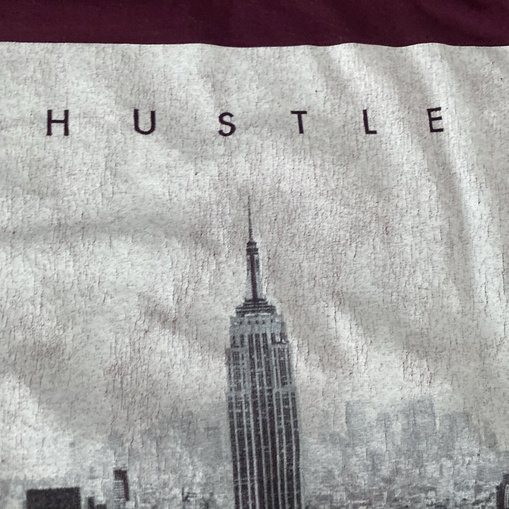 Gilden Med Hustle New York supermodel long sleeve T-shirt  free shipping