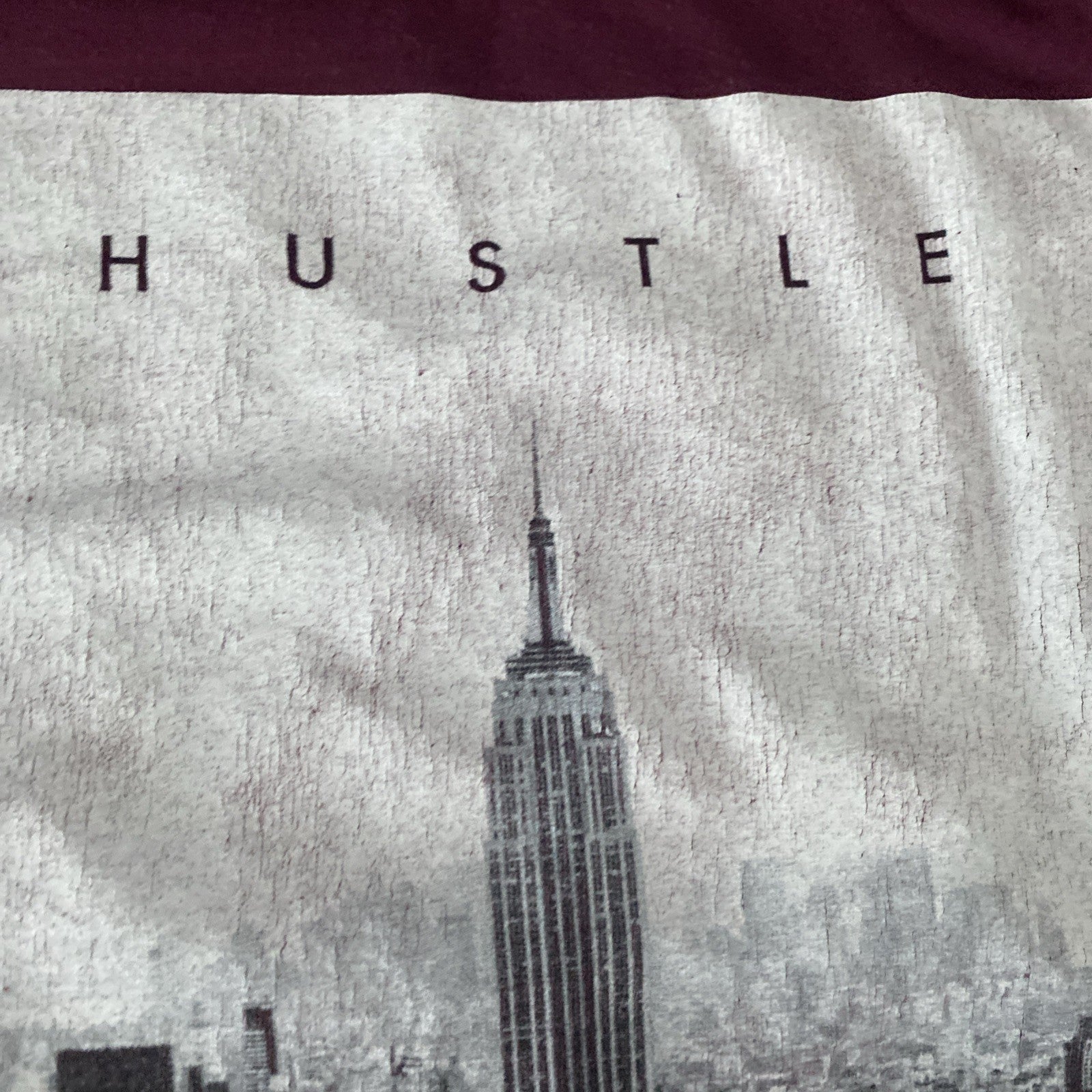 Gilden Med Hustle New York supermodel long sleeve T-shirt  free shipping
