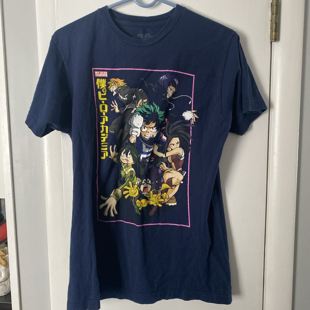 My Hero Academia Men's T-Shirt Size Medium DEKU ASUI MOMO JIROU MINORU Size M
