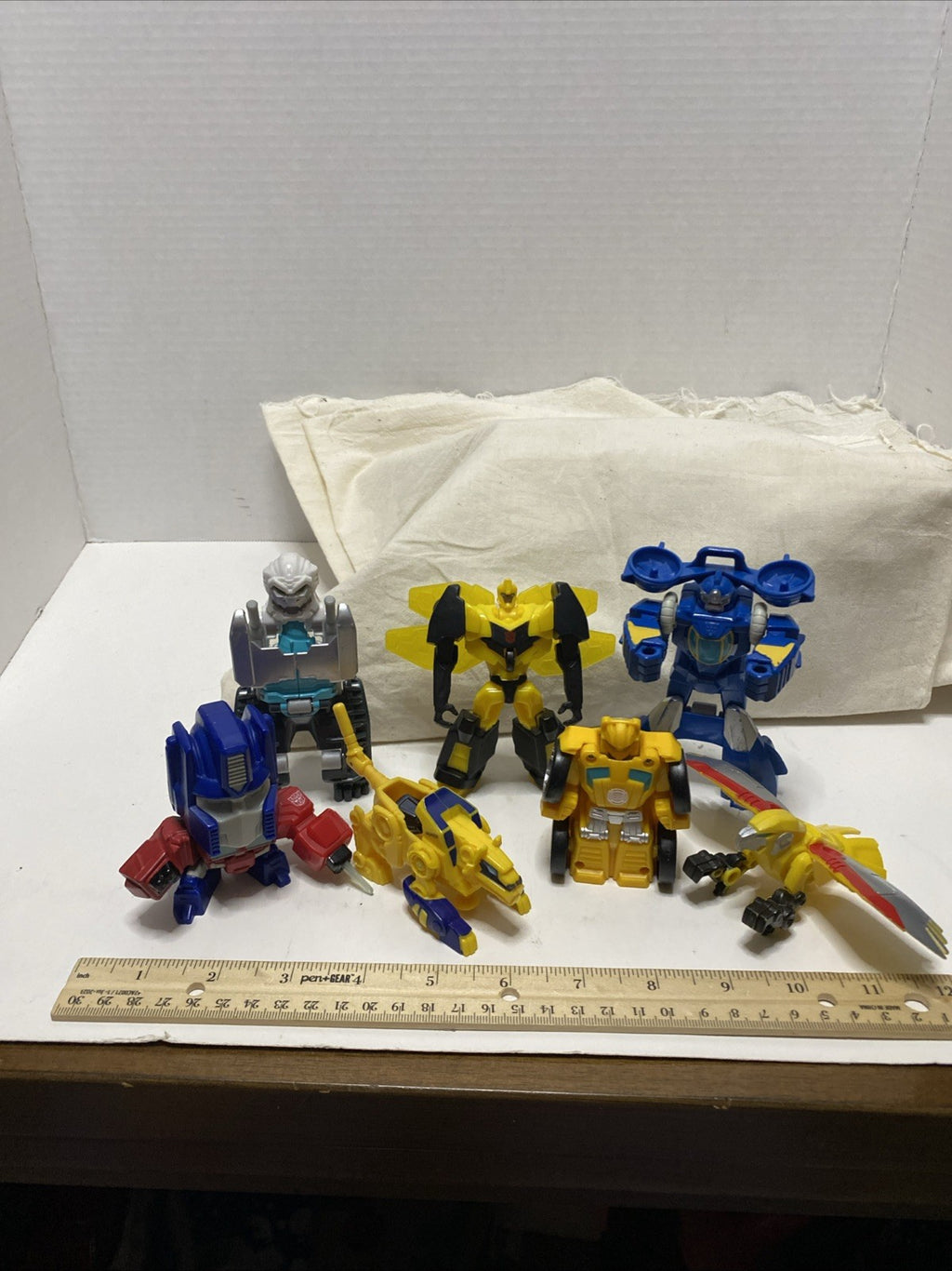 McDonalds Happy Meal Transformers Toys Lot Of 7 Mixed