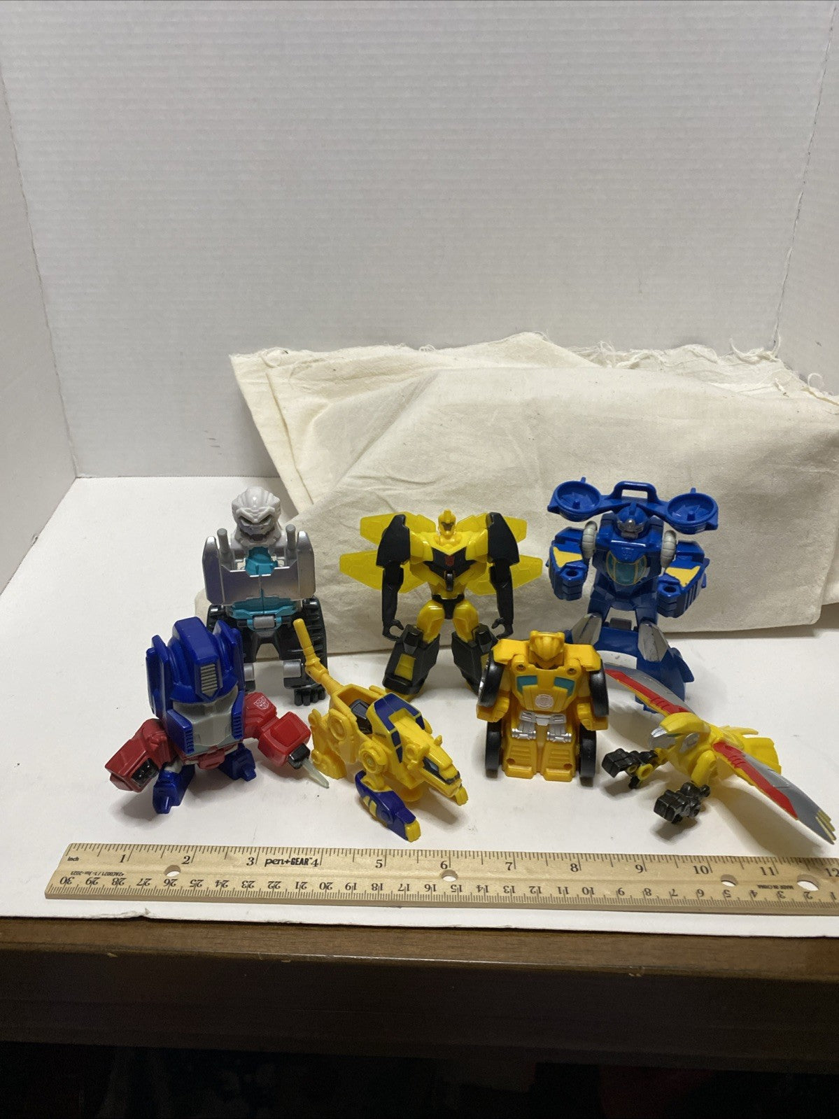 McDonalds Happy Meal Transformers Toys Lot Of 7 Mixed