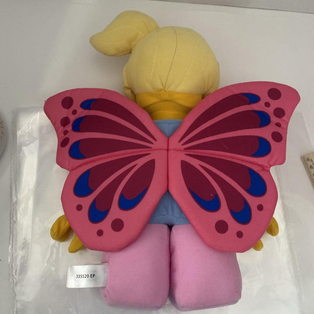 Lego Butterfly Girl Plush Character Doll Manhattan Toy Company 12 Inches Tall