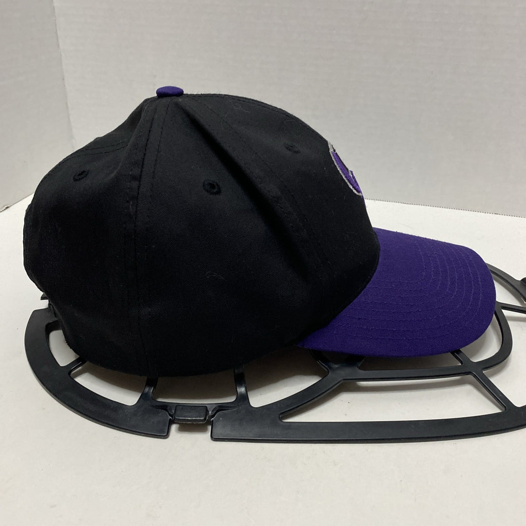 MLB Colorado Rockies Hat Purple Bill Embroidered Logo Snapback 60/40 Cap OSFA