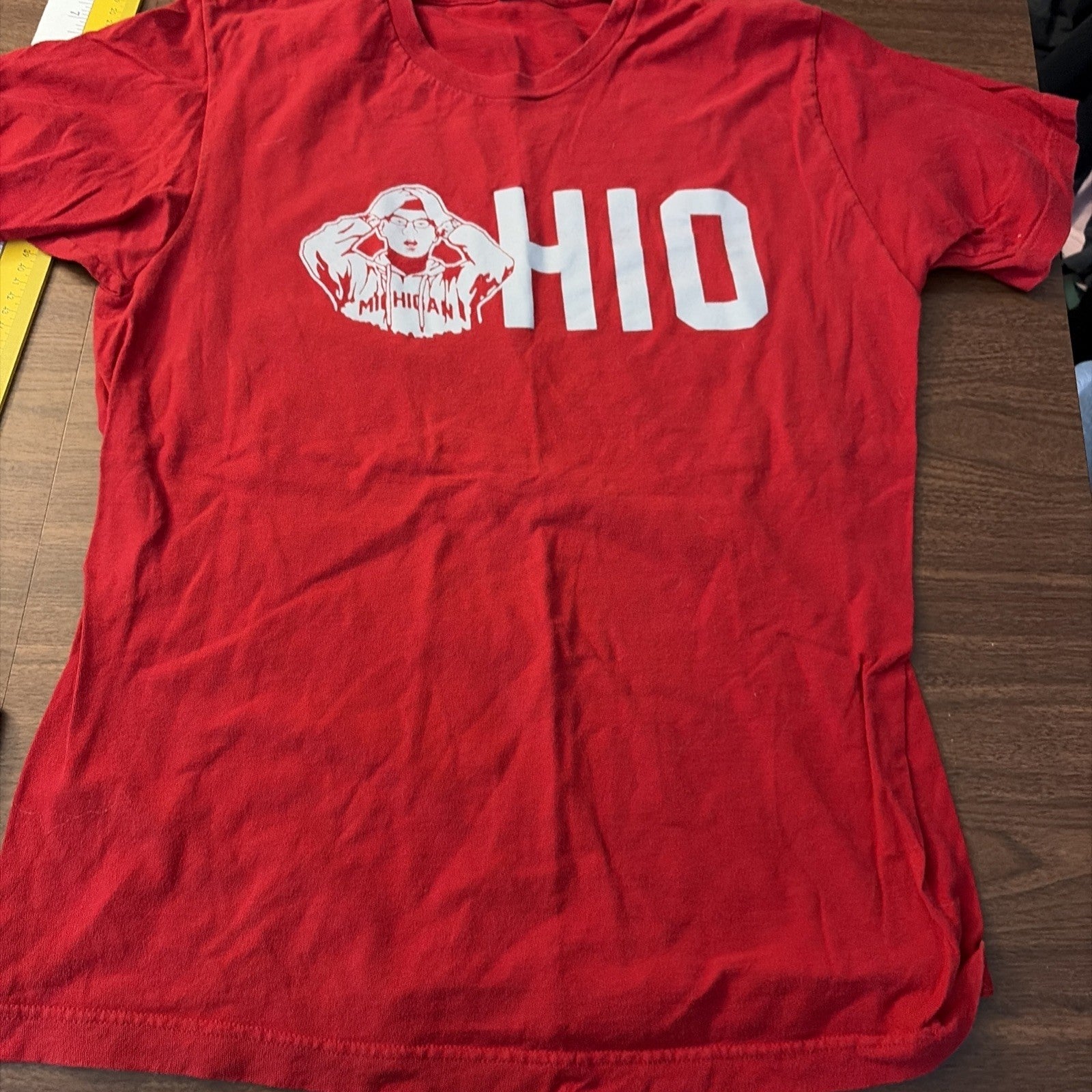 Ohio State University Ohio Upset Michigan Large T-Shirt Red Men’s Large