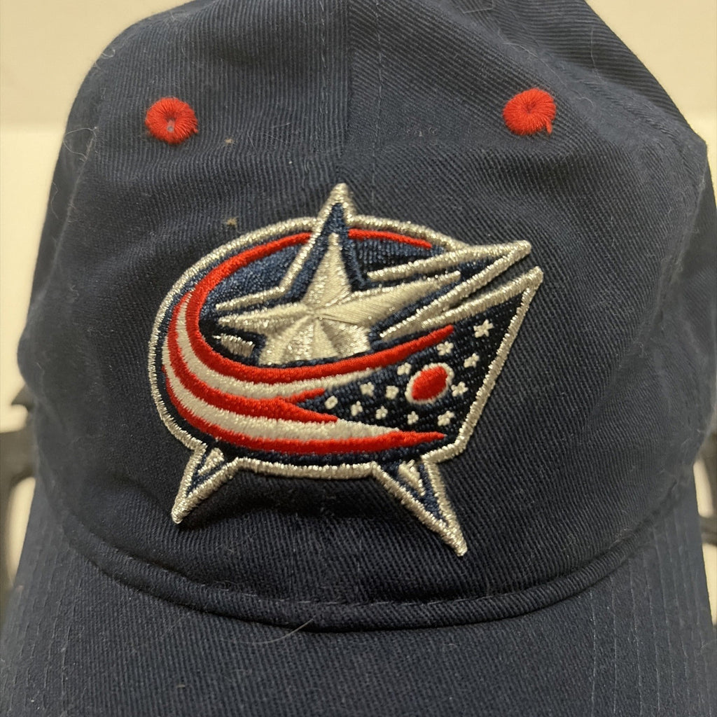 Columbus Blue Jackets Dad Hat Navy Adjustable