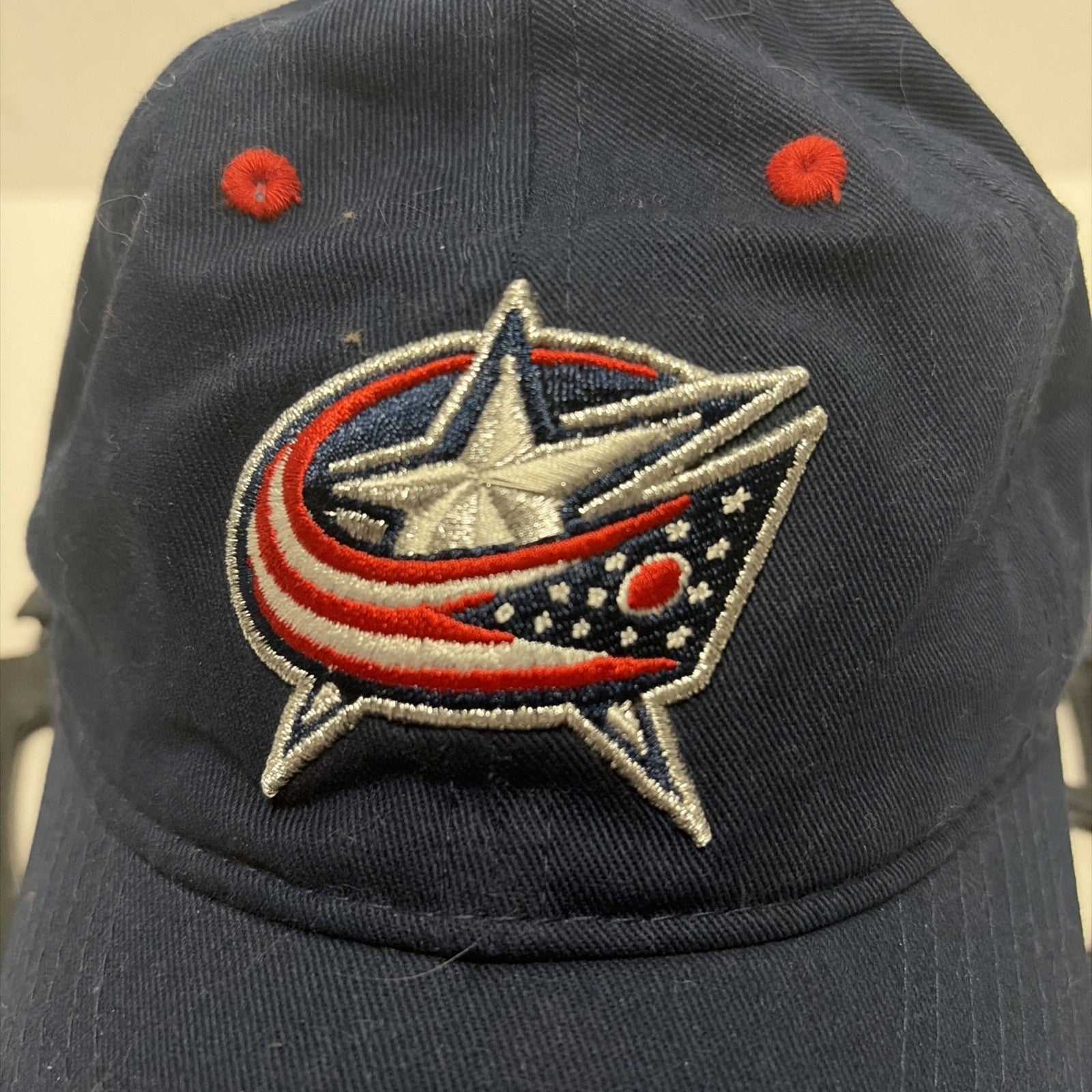 Columbus Blue Jackets Dad Hat Navy Adjustable