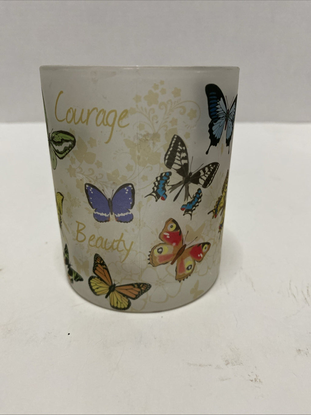 United States Holocaust Memorial Museum Washington DC Frosted Mug Butterflies