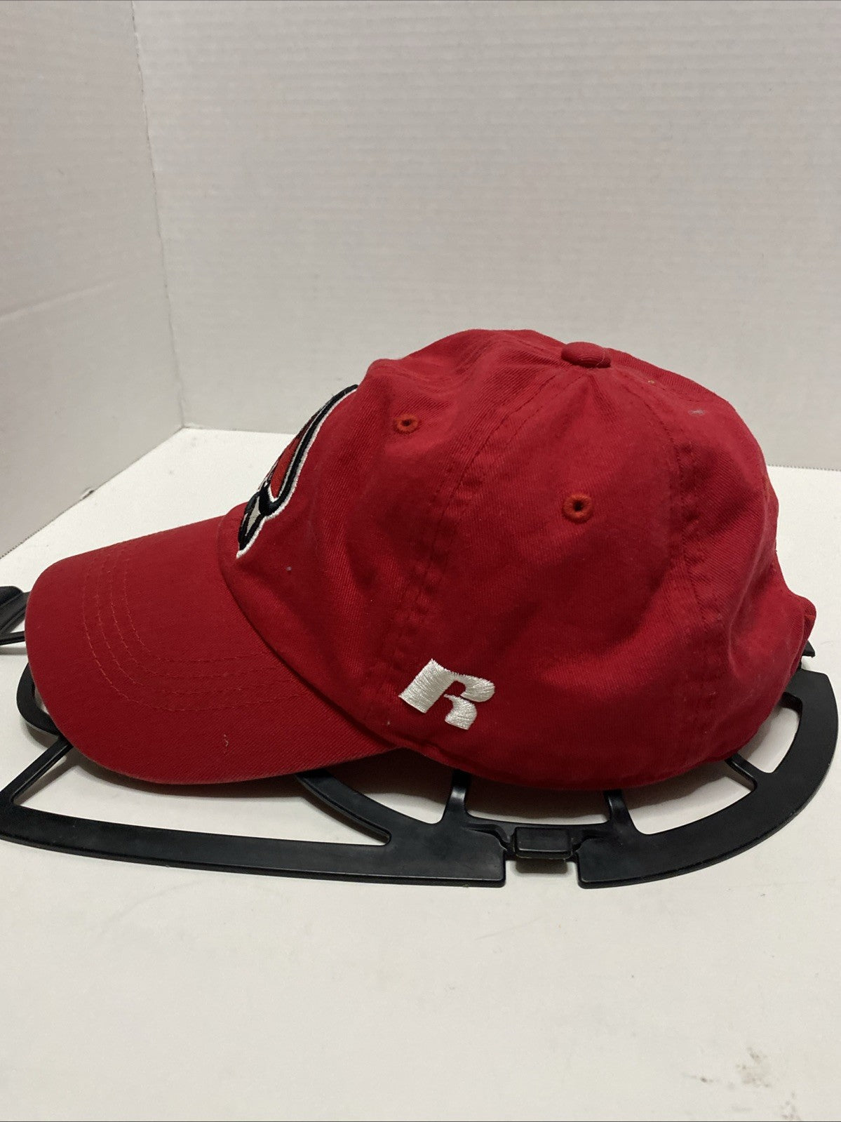 Ball State University Cardinals Strap back Hat Embroidered -Russell
