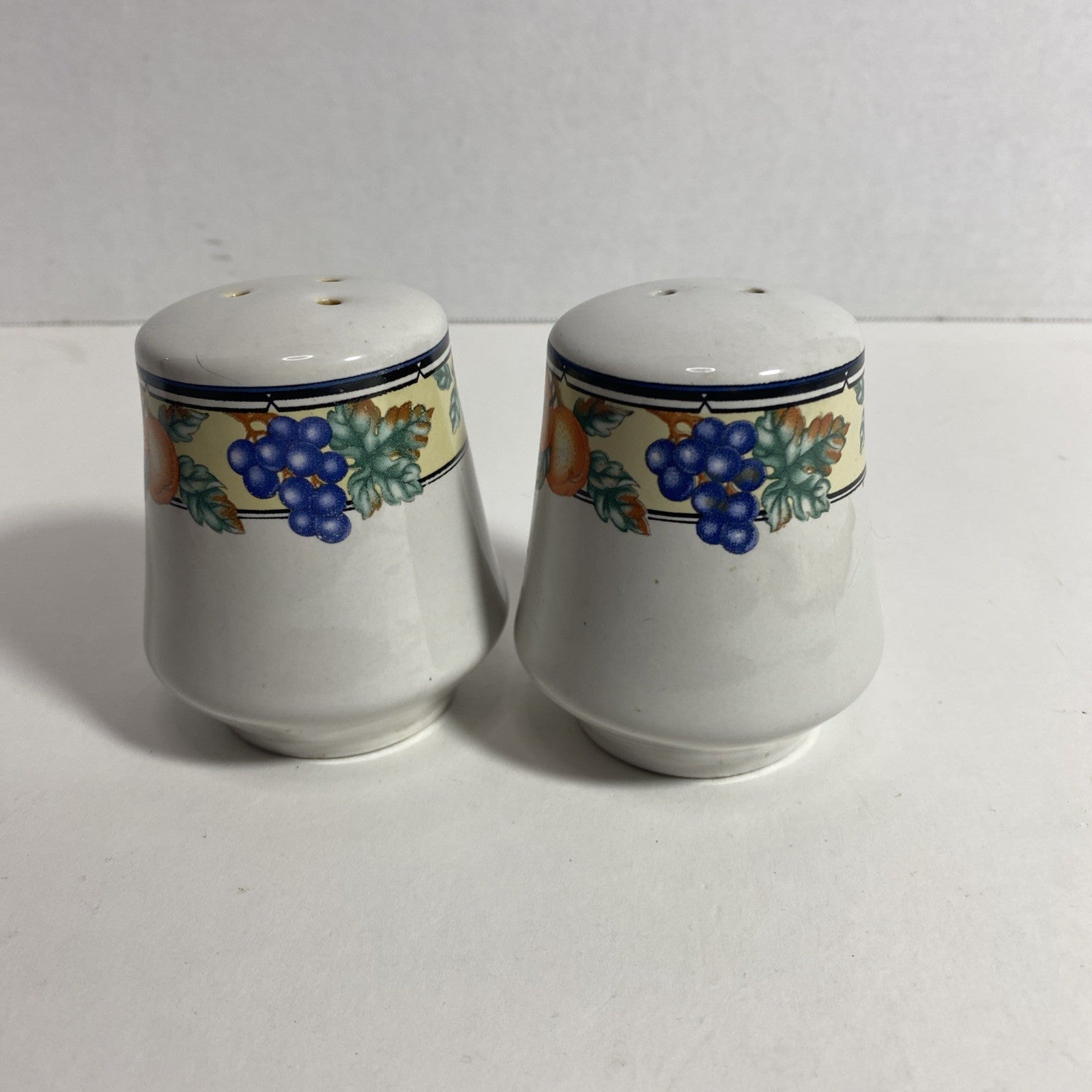 Oneida The Select Collection Orchard Stoneware Salt and Pepper Shaker- Pre-Owned