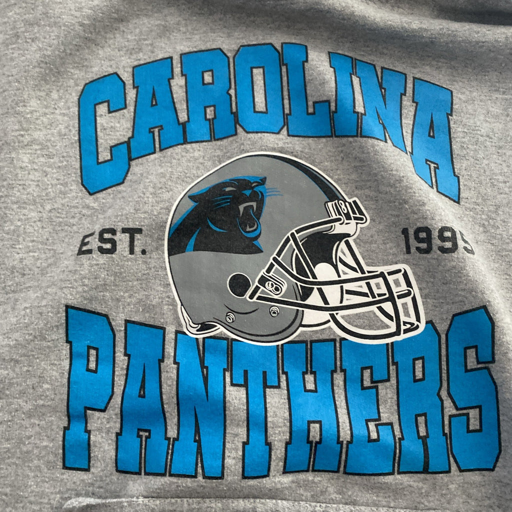 Junk Food Clothing's NFL Team Apparel CAROLILA PANTHERS Hoodie MENS Large