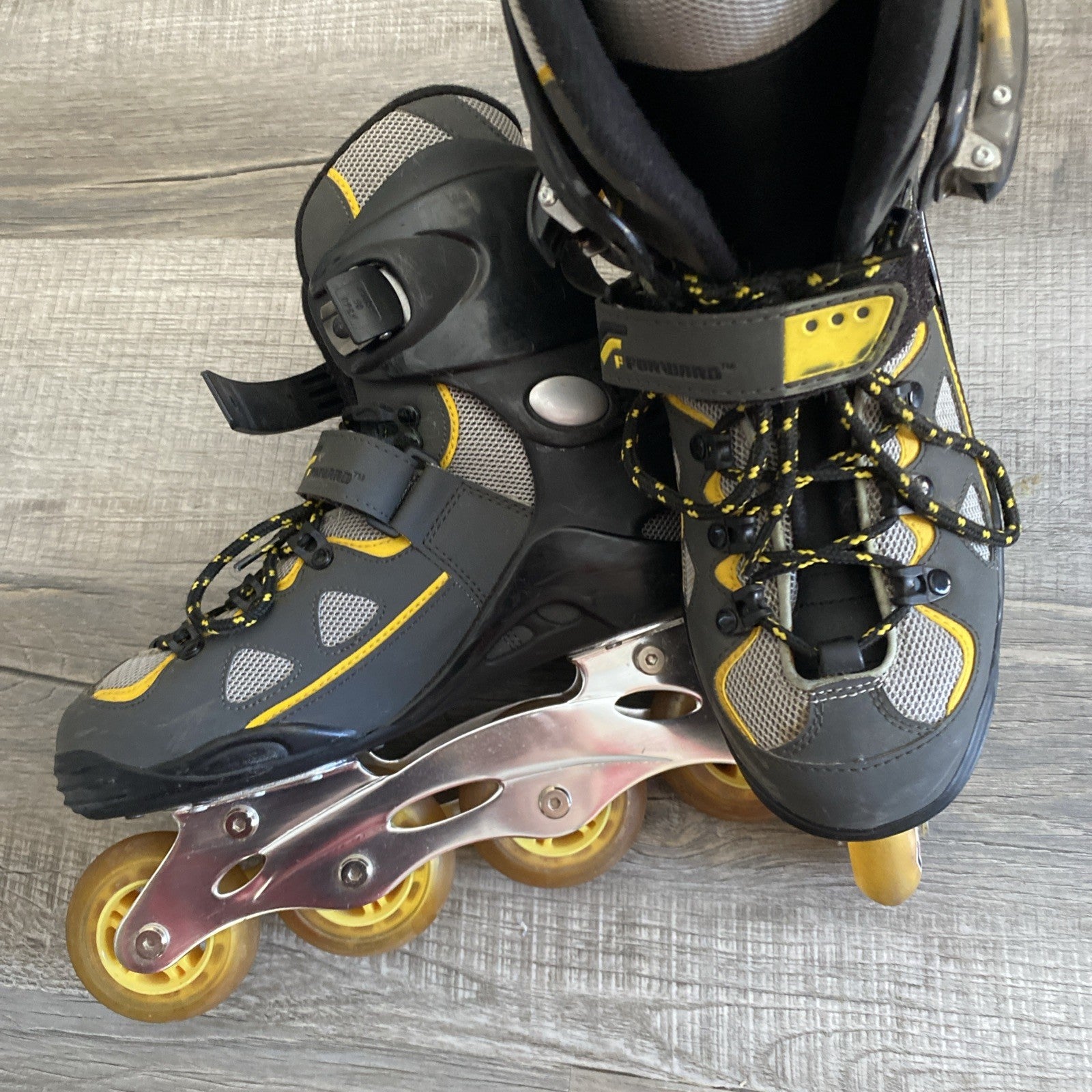 Forward Talon 6000 Series Aluminum Roller Skates Blades Men's Size 7