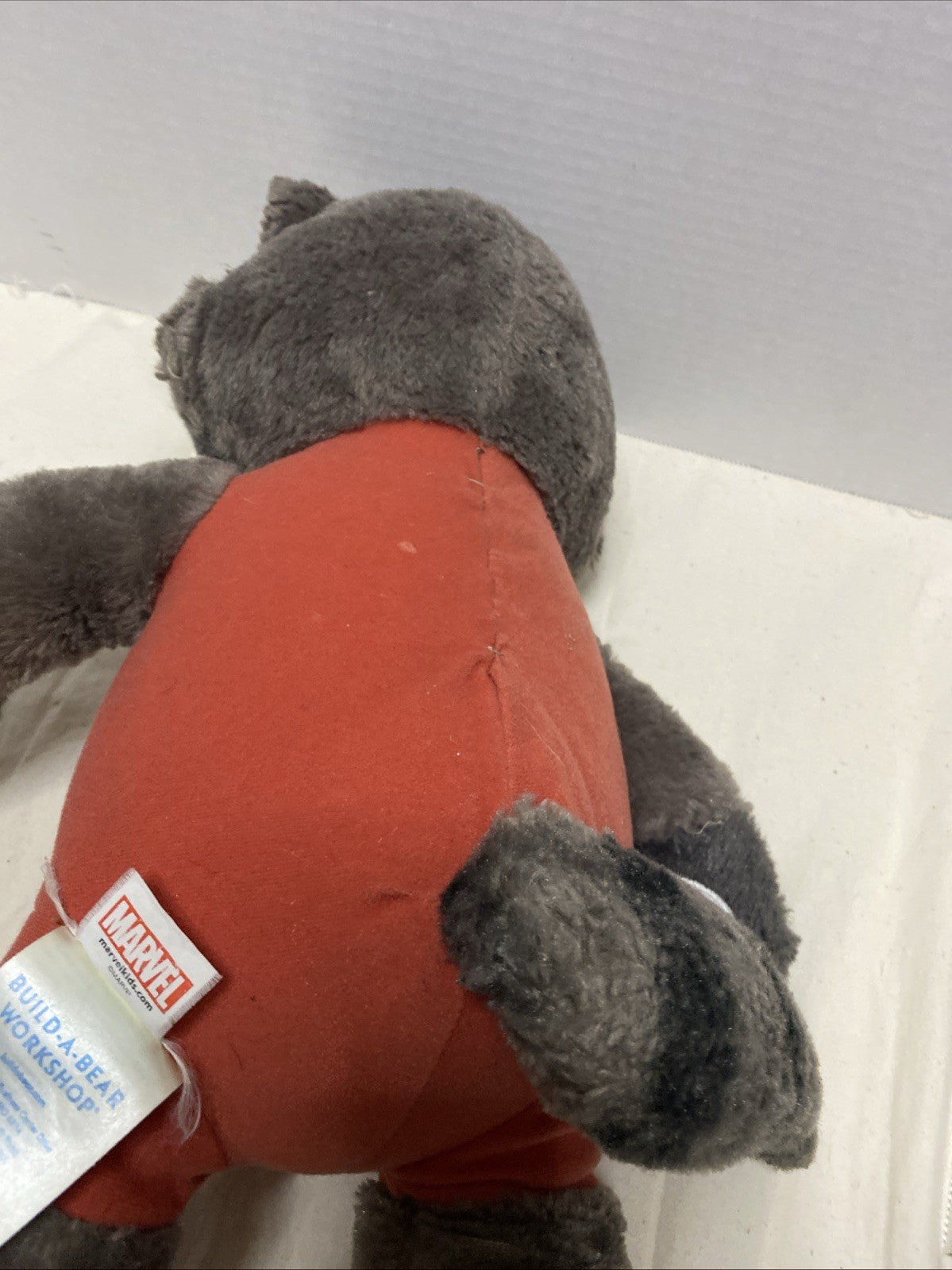 Build-A-Bear Marvel "Guardians of the Galaxy" Rocket Raccoon 17” Plush Toy