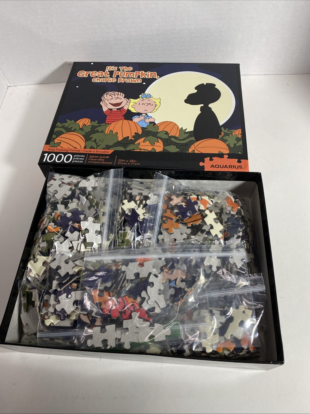 Aquarius 1000pc It's the Great Pumpkin, Charlie Brown 2022 jigsaw puzzle