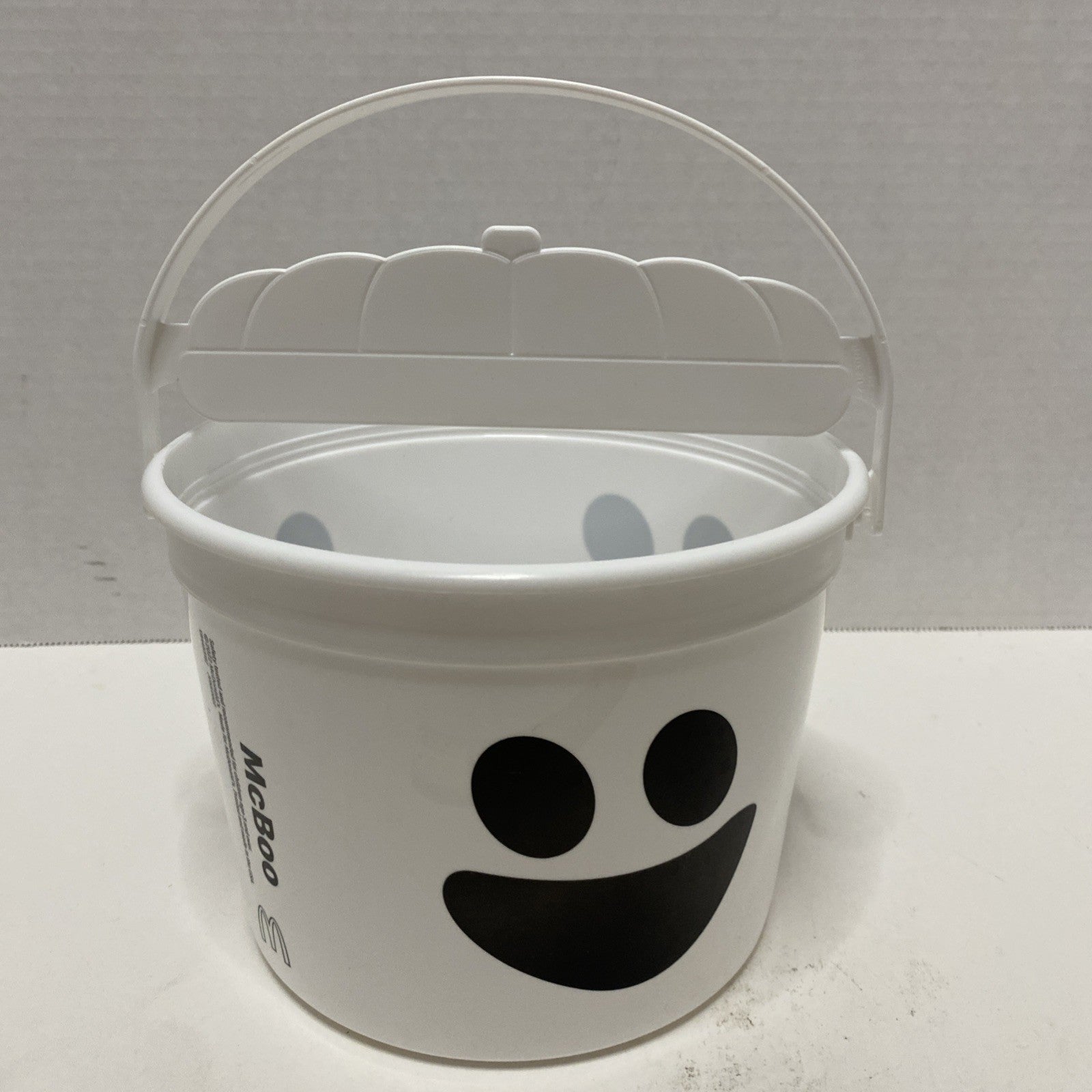 McDonalds Halloween Happy Meal Boo White Bucket McBoo 2022
