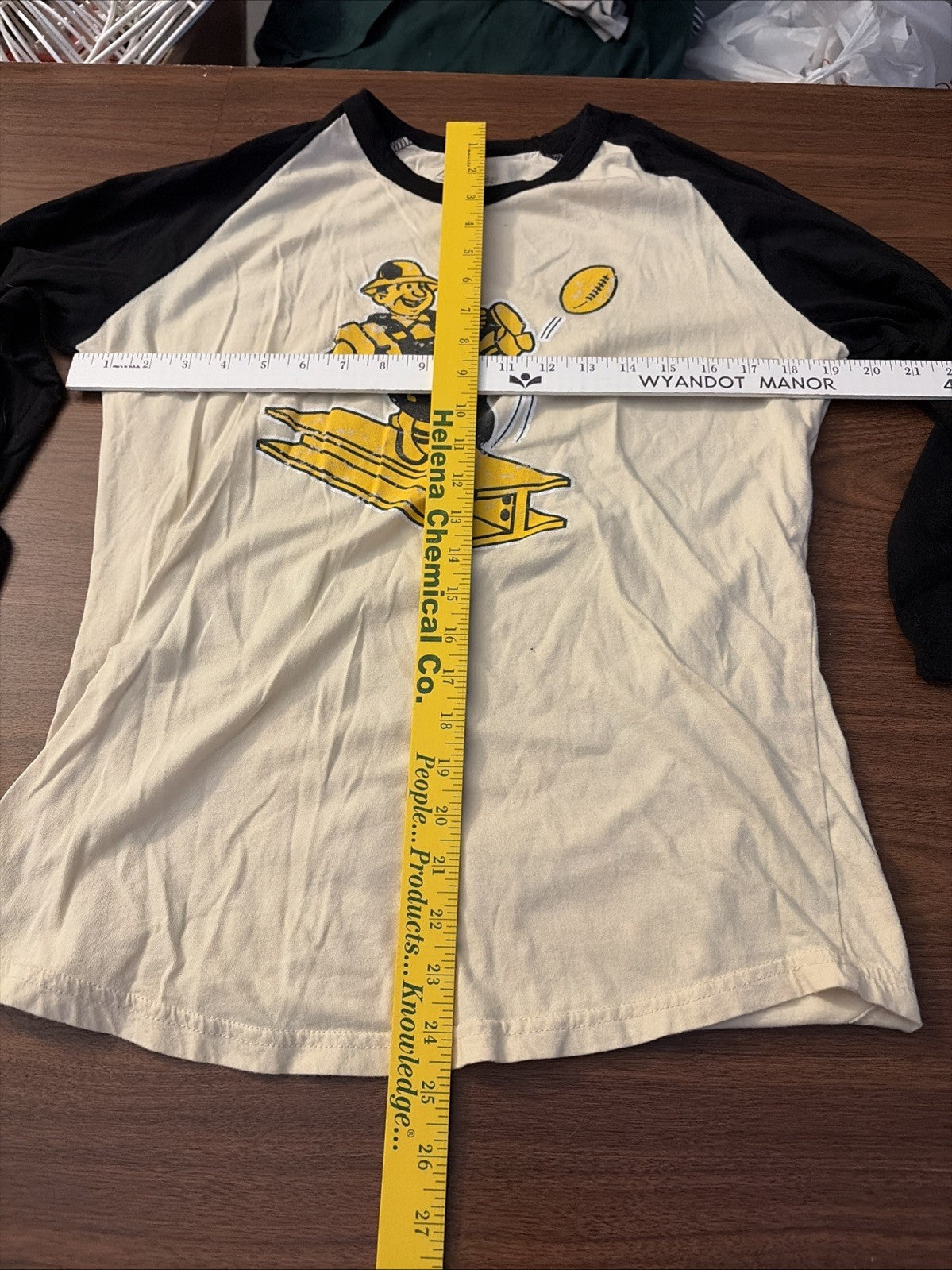 NFL Pittsburgh Steelers Majestic Threads Gridiron Classics T-Shirt Adult Large S
