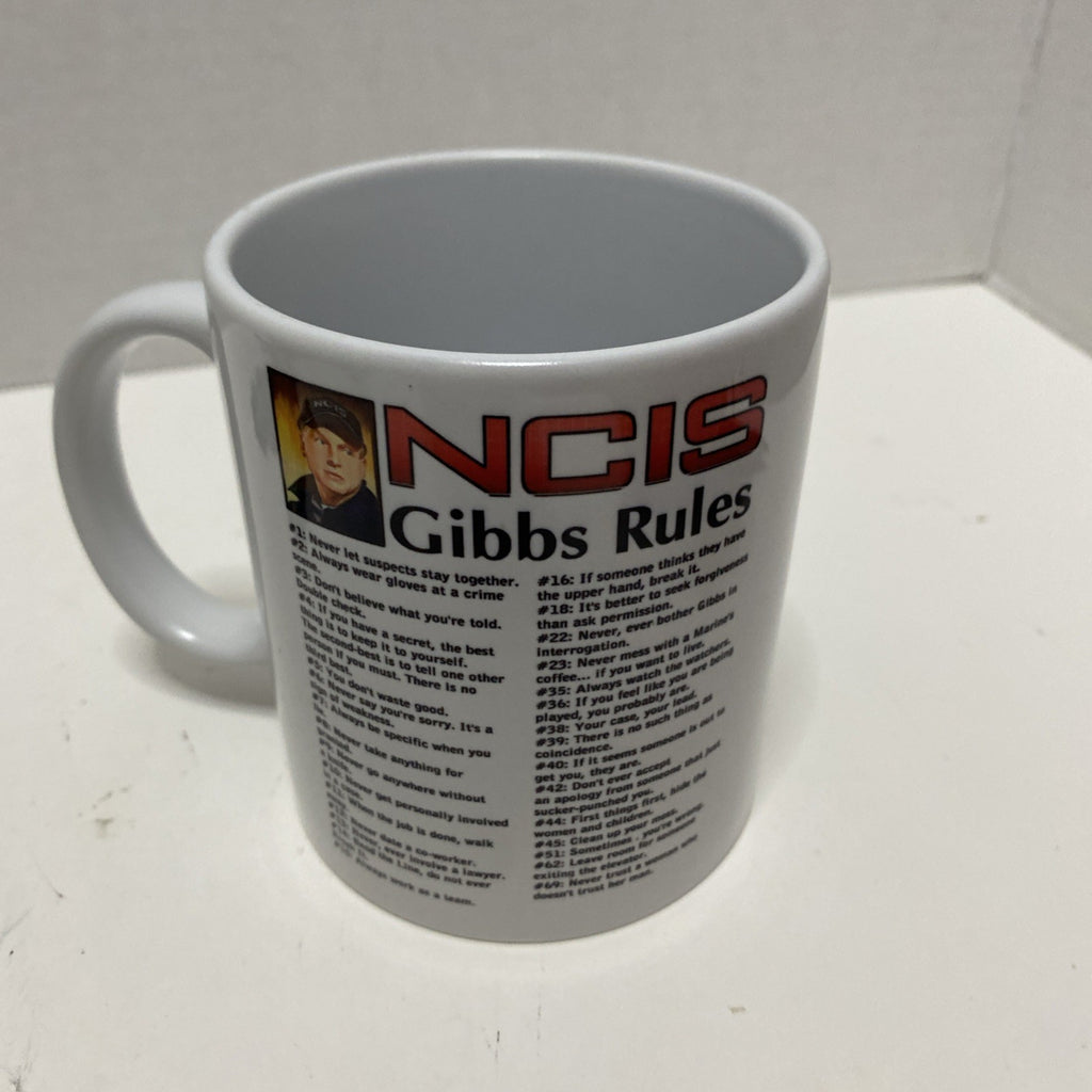 NCIS movie Gibbs Rules funny cute Leroy Jethro Gibbs Mugs Coffee Mug or Tea