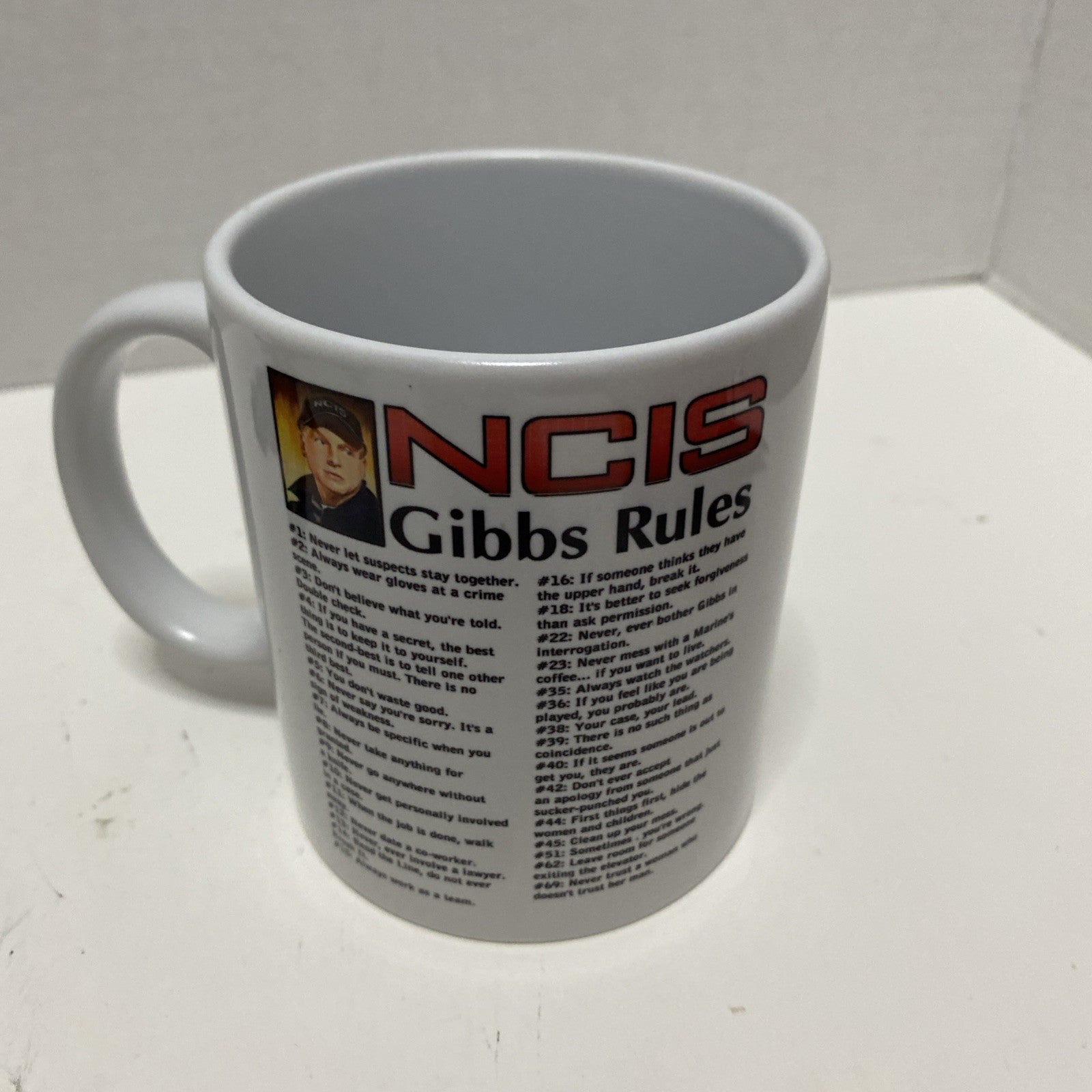 NCIS movie Gibbs Rules funny cute Leroy Jethro Gibbs Mugs Coffee Mug or Tea